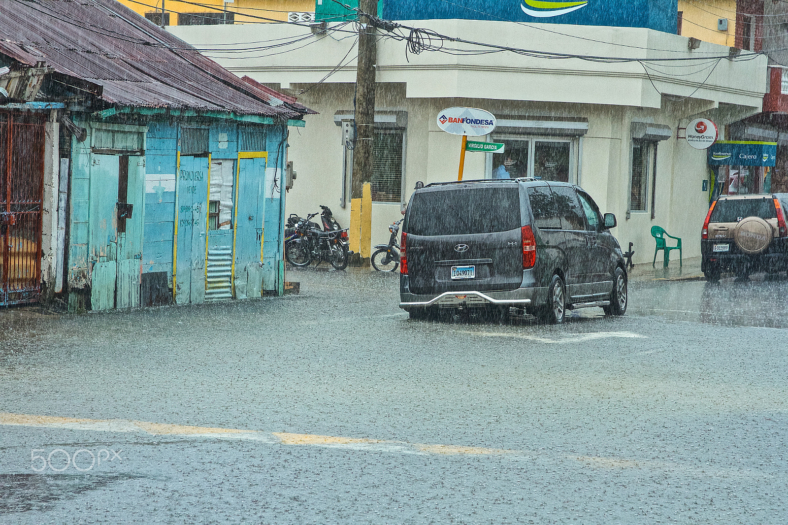 Canon EOS 7D sample photo. Rio san juan under the rain photography