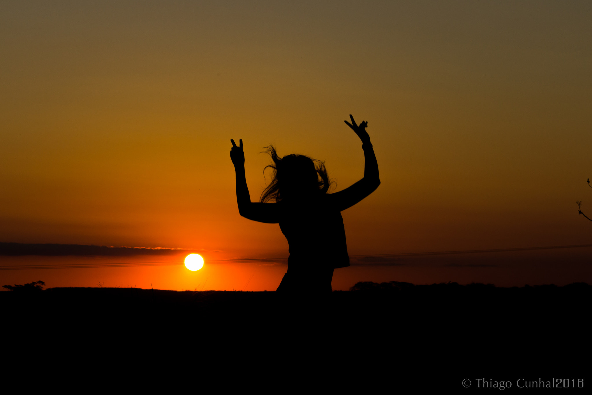 Canon EF-S 55-250mm F4-5.6 IS STM sample photo. Jump & sunset photography