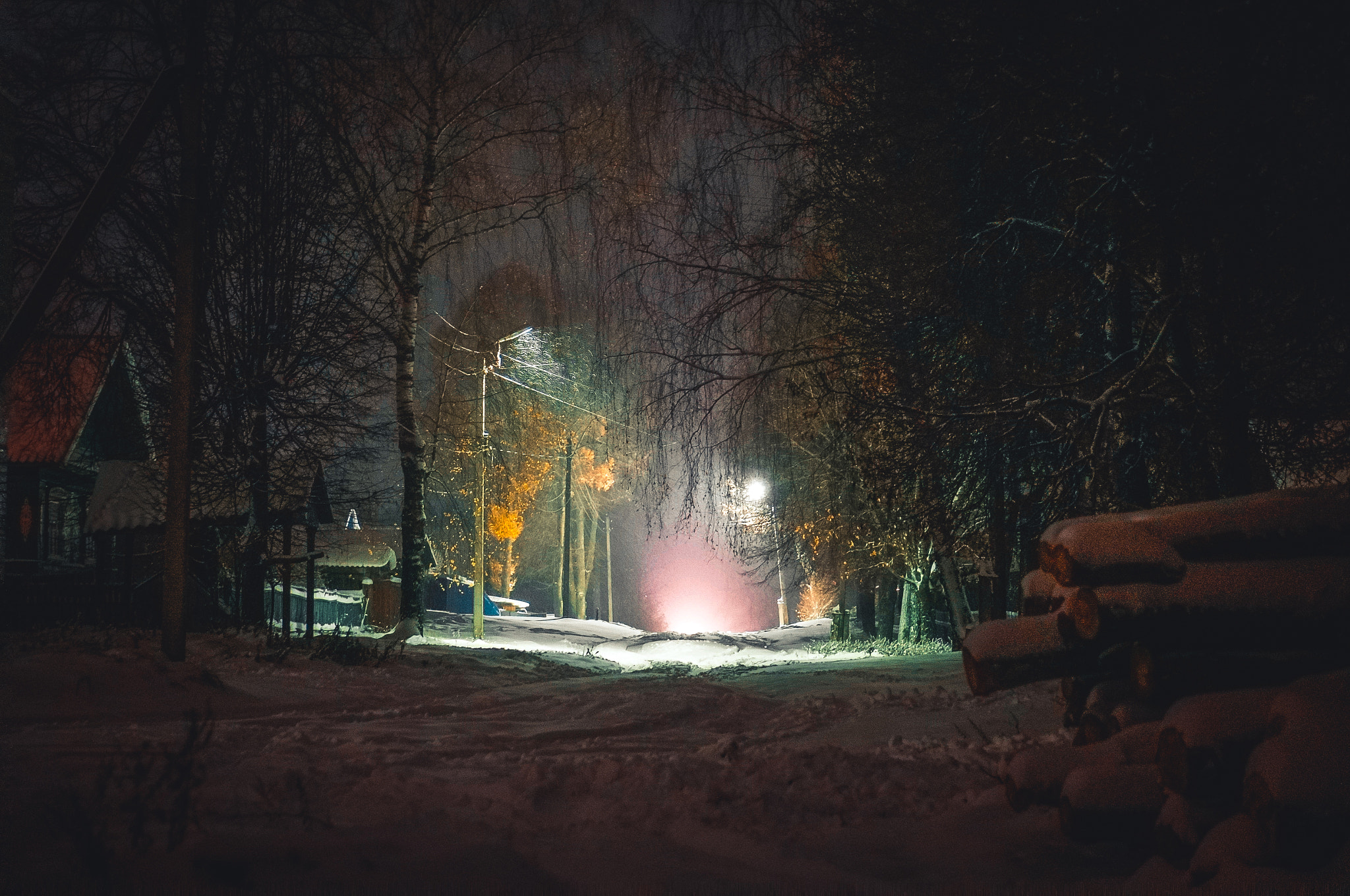 Sony Alpha NEX-6 + E 50mm F1.8 OSS sample photo. First snow in maksatiha photography