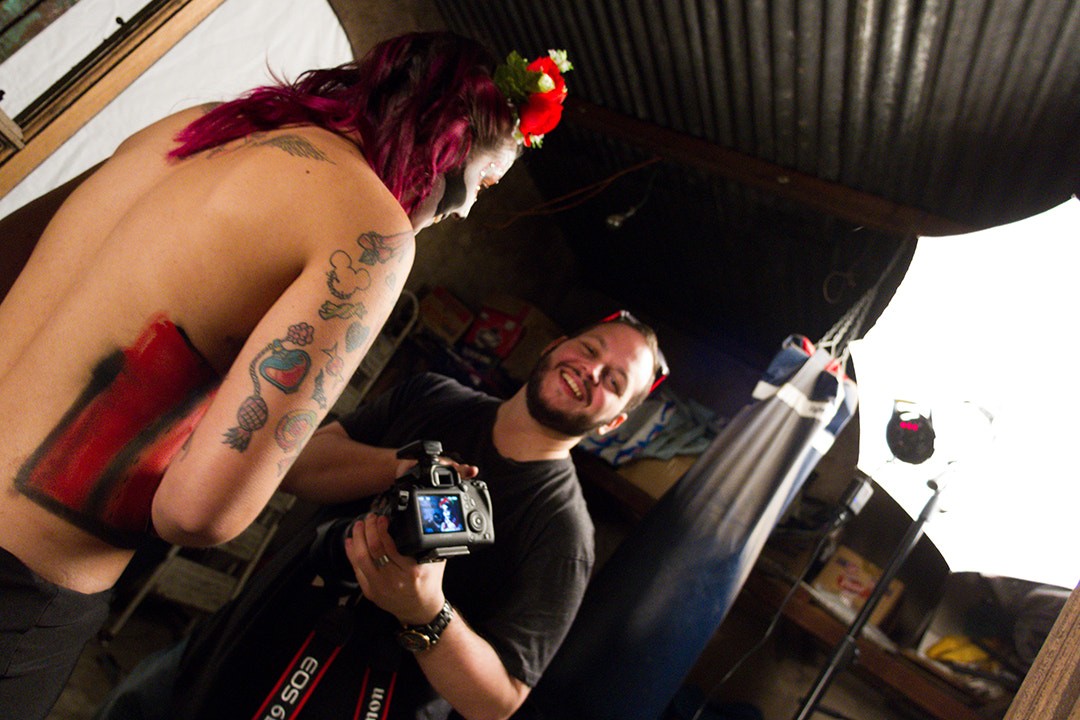 Canon EF 14mm F2.8L USM sample photo. Backstage catrinas photography