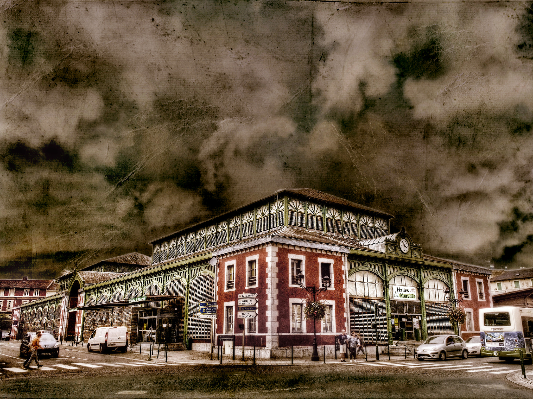 Olympus PEN E-PL1 sample photo. Mercado de lourdes photography