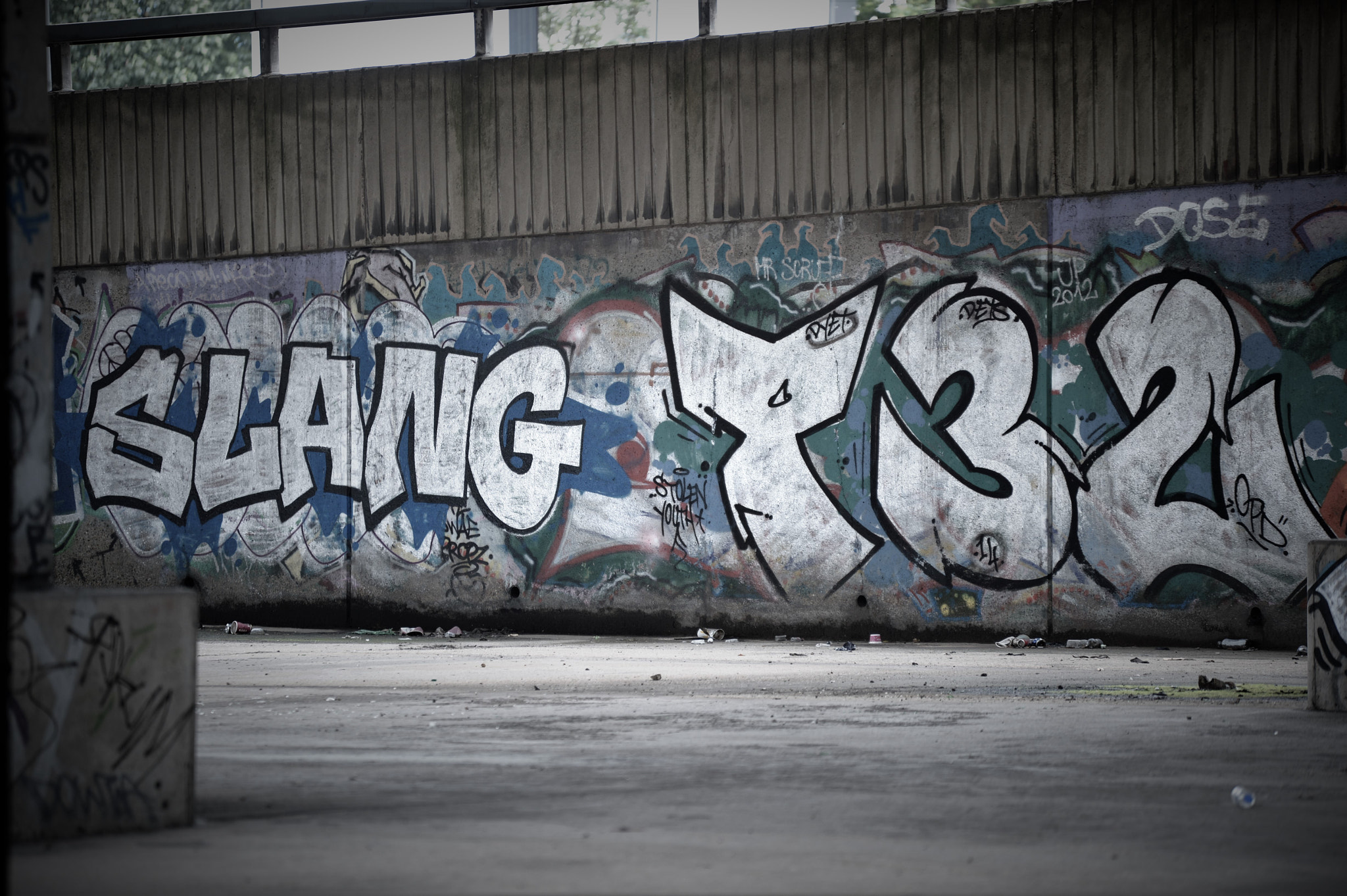Nikon D4 sample photo. Graffiti photography