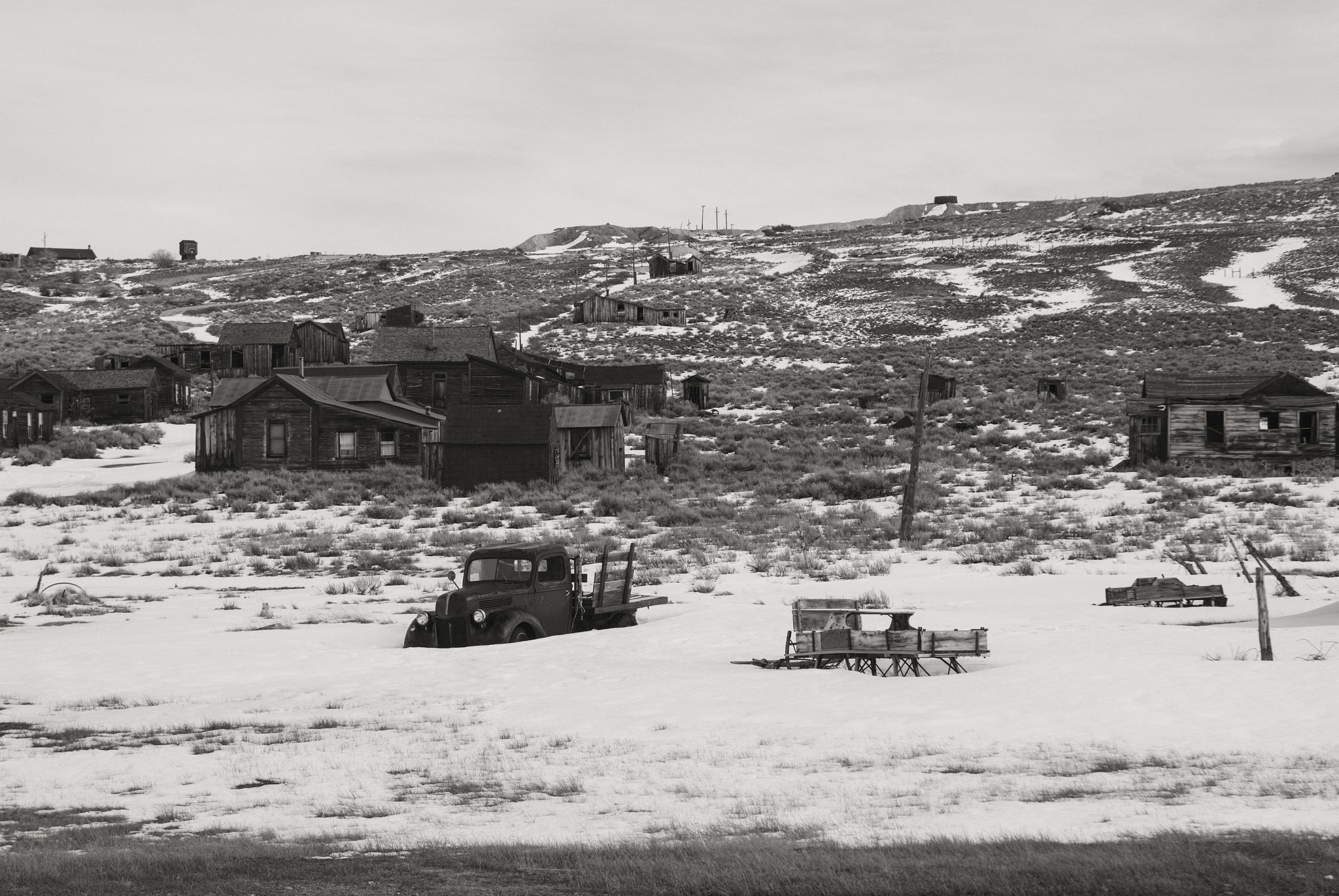 Nikon AF-S Nikkor 28-70mm F2.8 ED-IF sample photo. Old truck in bodie, ca photography