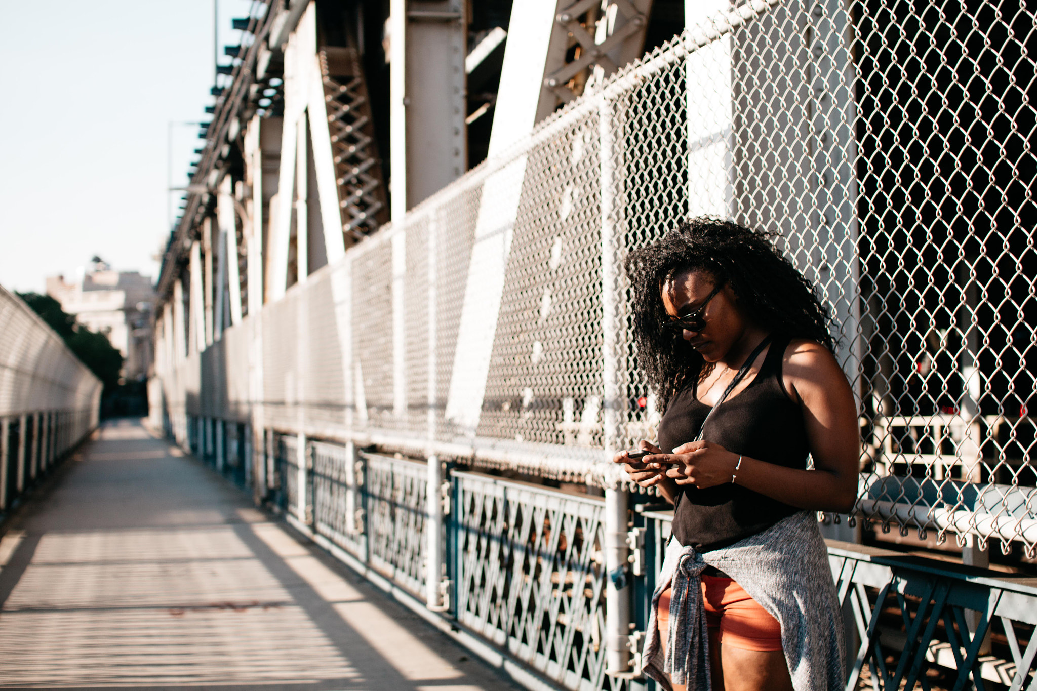 Sigma 30mm F1.4 EX DC HSM sample photo. Manhattan bridge hangs photography