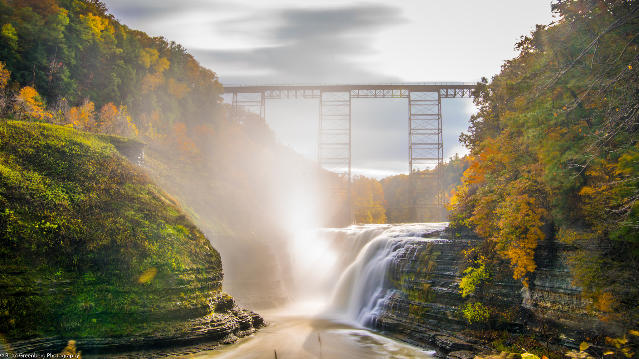 Sony a99 II sample photo. Autumn in letchworth iii photography