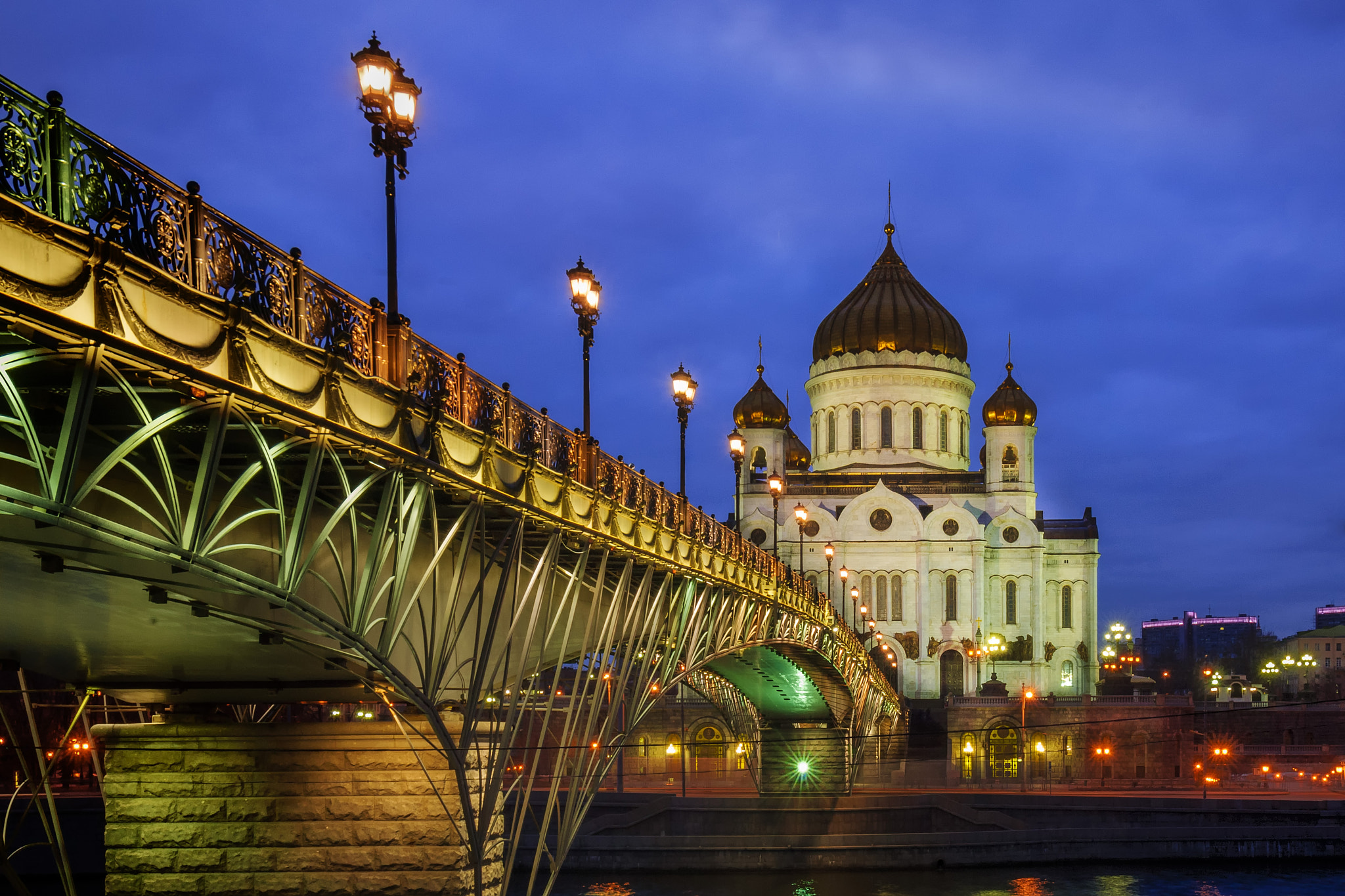 Nikon D2X sample photo. The cathedral of christ the saviour photography