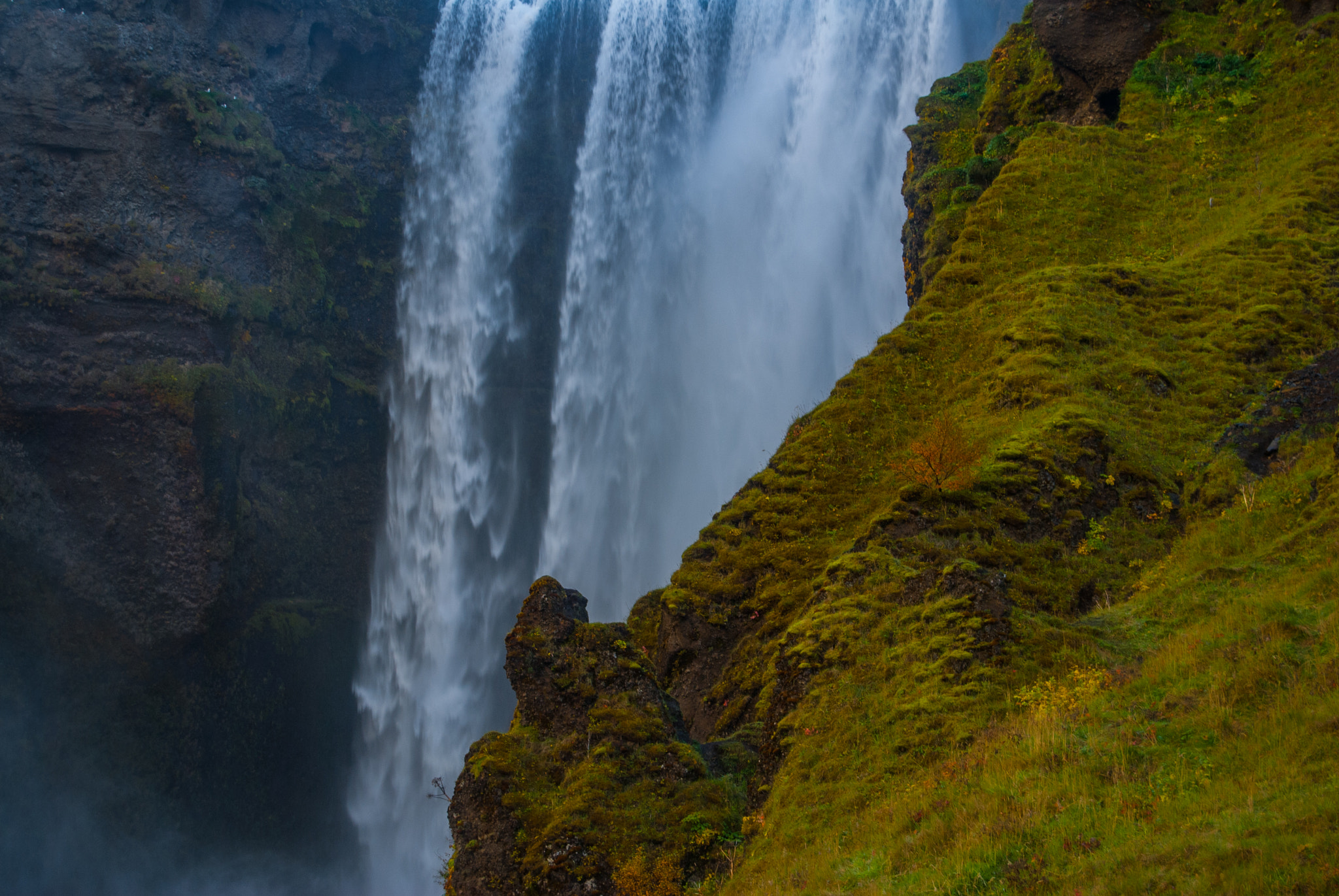 Nikon D80 sample photo. Skógafoss, iceland photography
