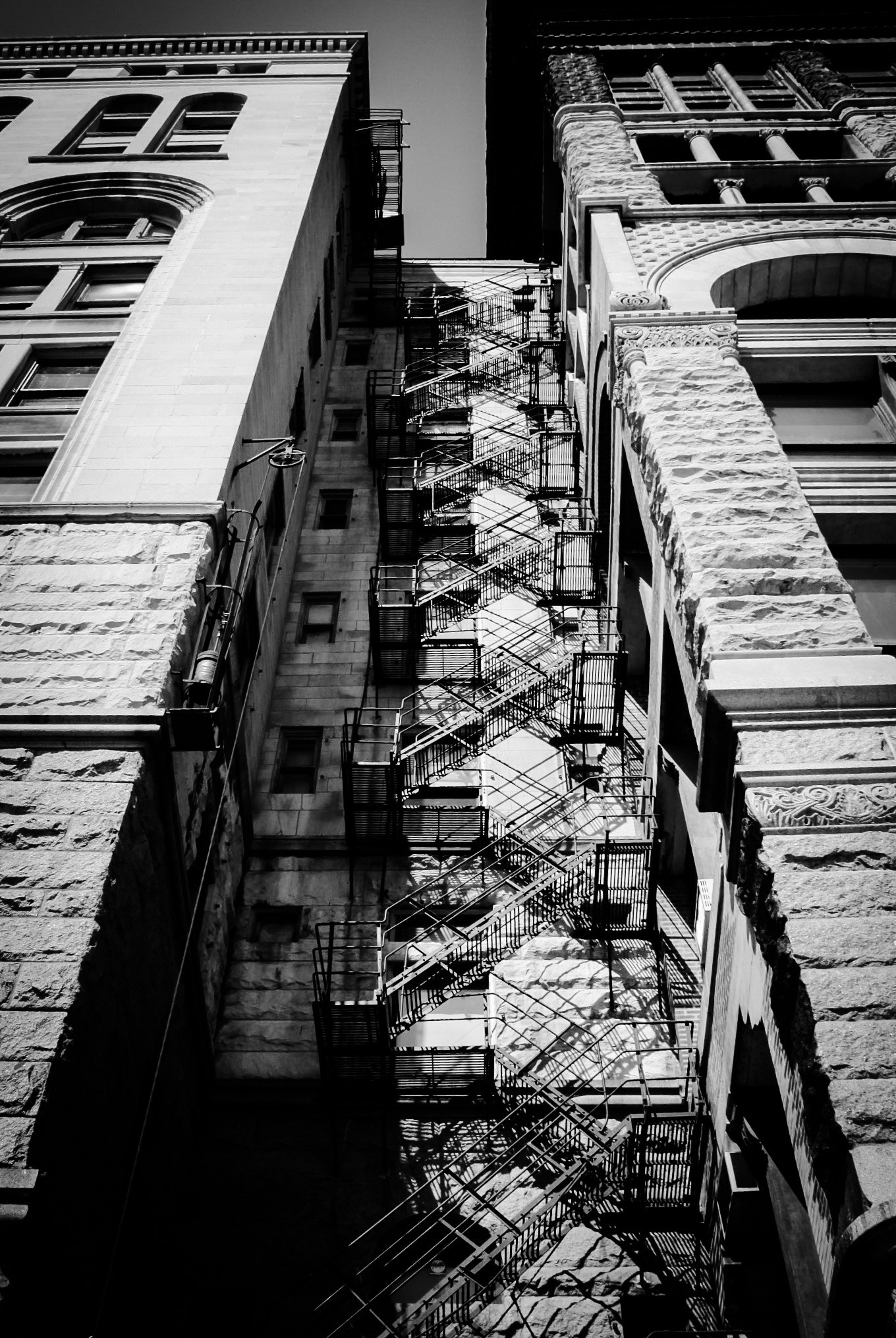 Canon EOS 50D + Canon 18-200mm sample photo. Fire escape photography