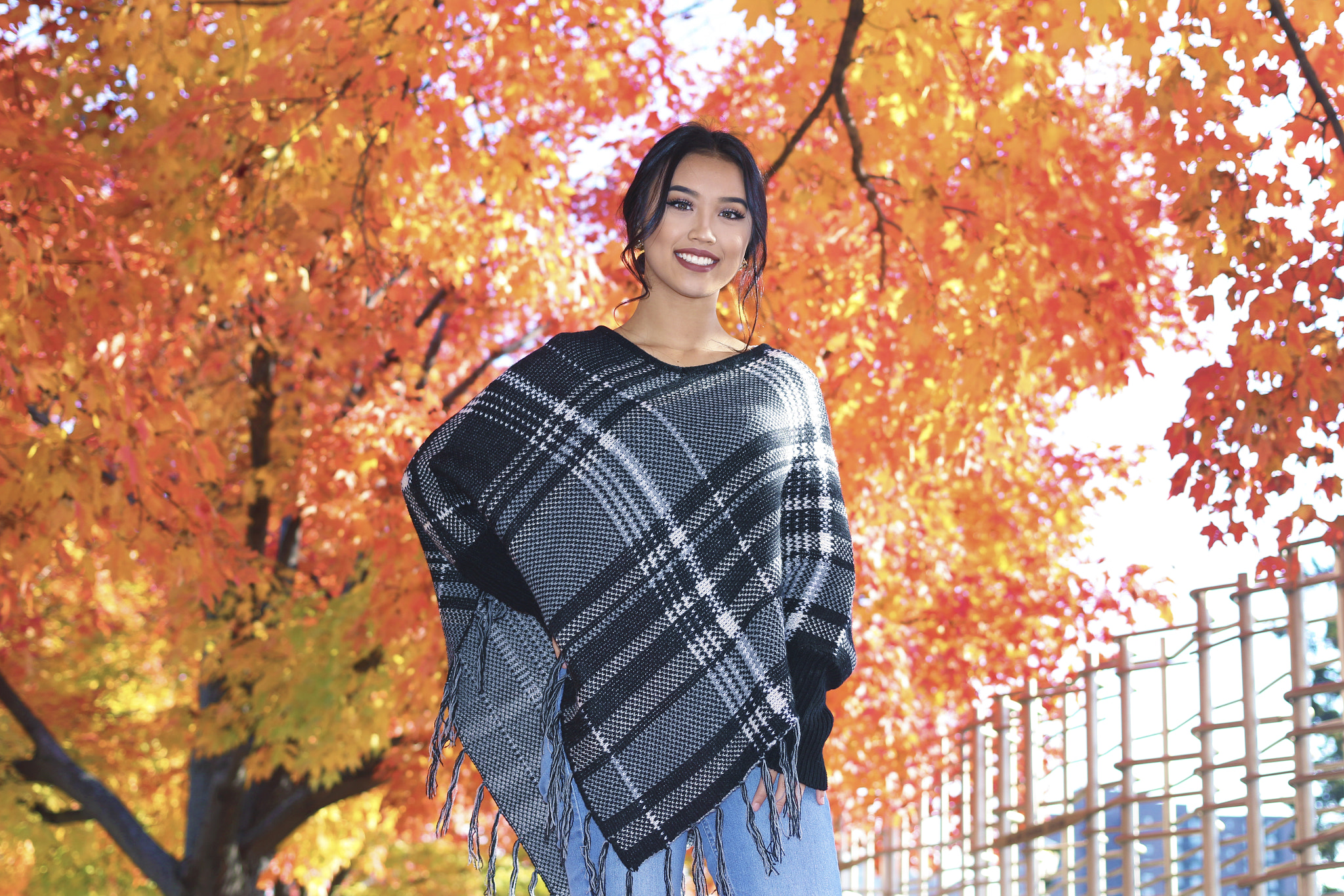 Canon EF 40mm F2.8 STM sample photo. Midwest fall, colorful leaves photography