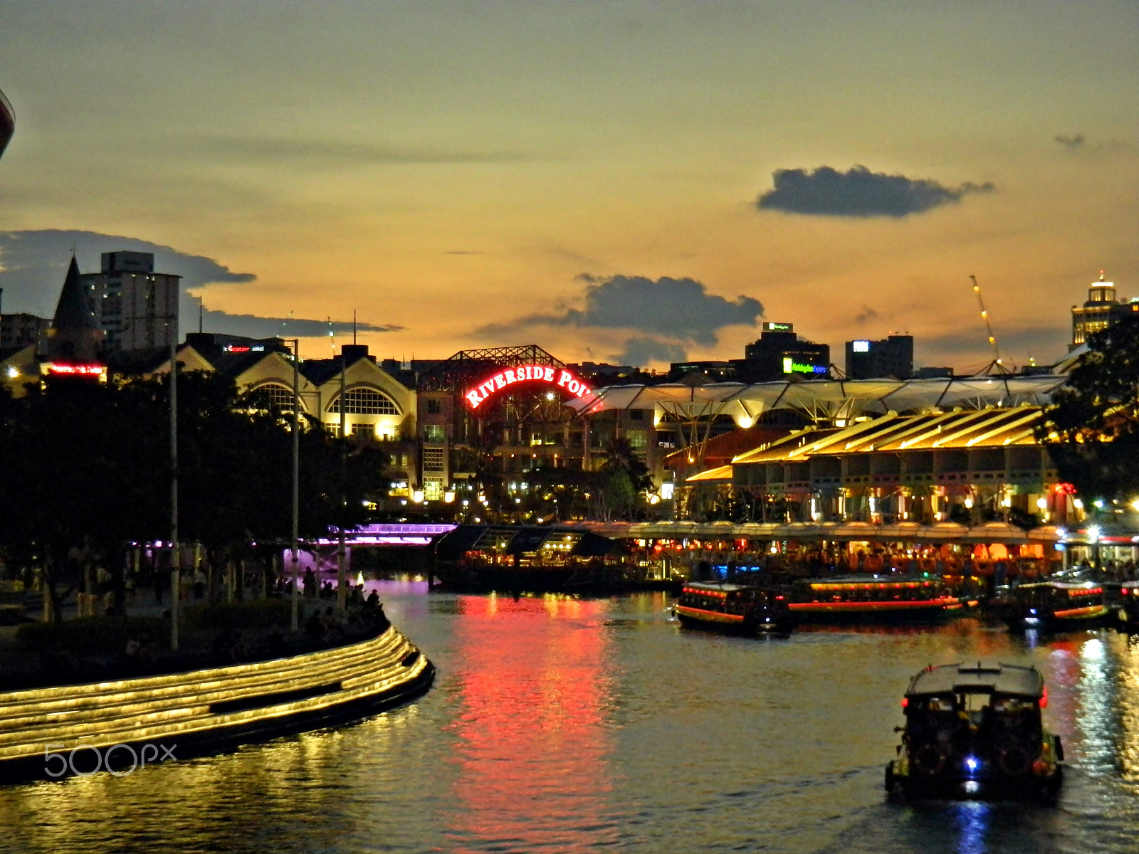 Nikon Coolpix S1200pj sample photo. Clarke quay singapore photography