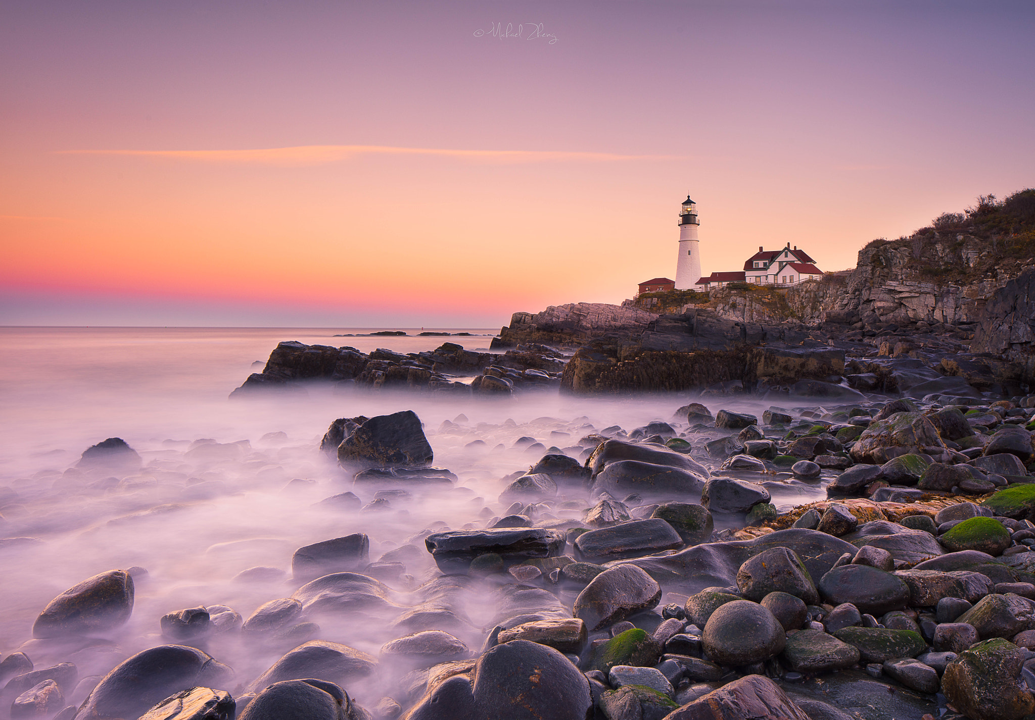 Canon TS-E 24.0mm f/3.5 L II sample photo. Portland head light photography