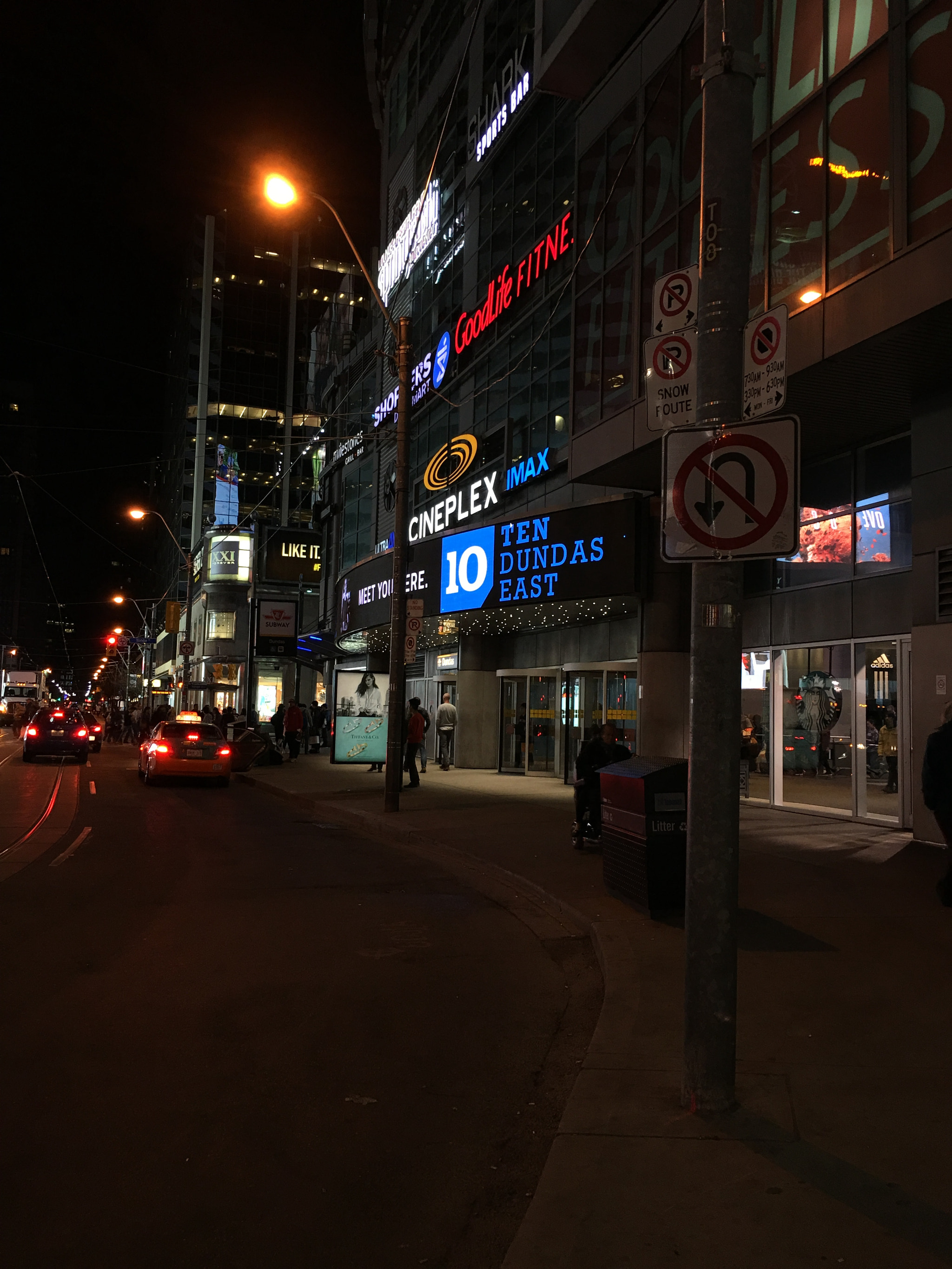 Jag.gr 645 PRO Mk III for Apple iPhone 6s Plus sample photo. Around the corner of dundas square. photography