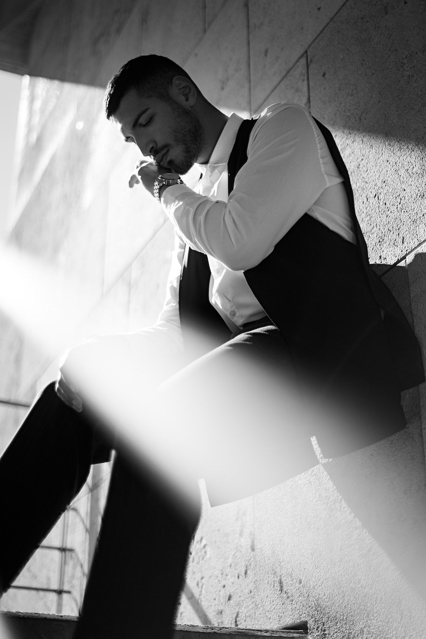 Sony a99 II + Sony 50mm F1.4 sample photo. Monochrome stories photography