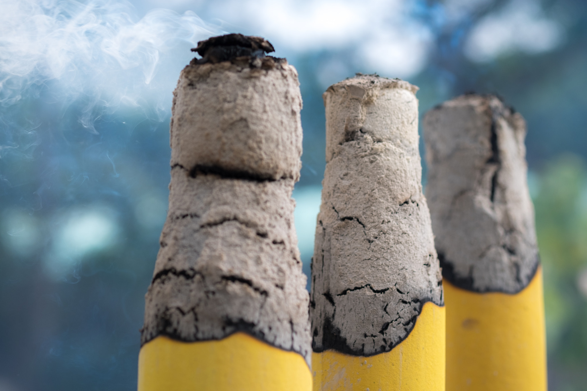 Fujifilm X-T1 + Fujifilm XF 60mm F2.4 R Macro sample photo. Incense sticks photography