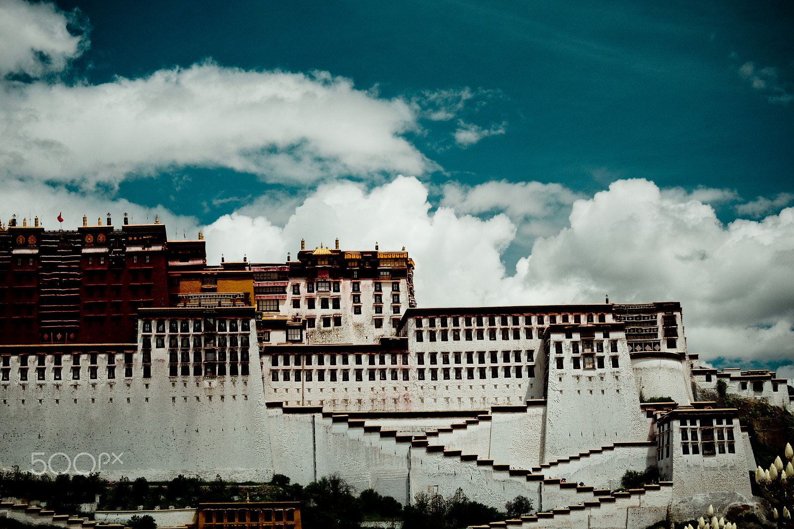 Panasonic Lumix G X Vario 35-100mm F2.8 OIS sample photo. Potala palace. lhasa, tibet. yantra.lv photography