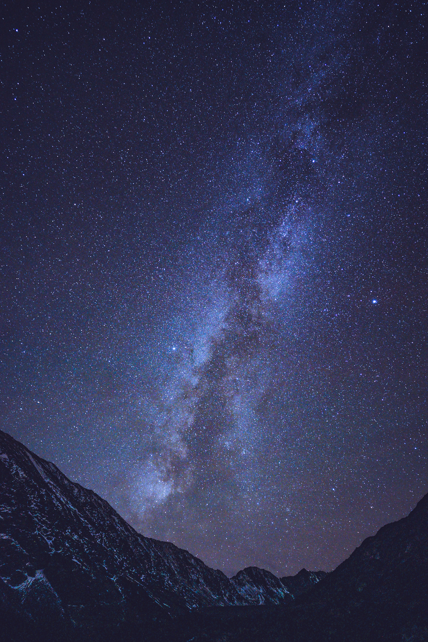 Sony a7S II + ZEISS Batis 18mm F2.8 sample photo. Milky way over blue lakes, co photography