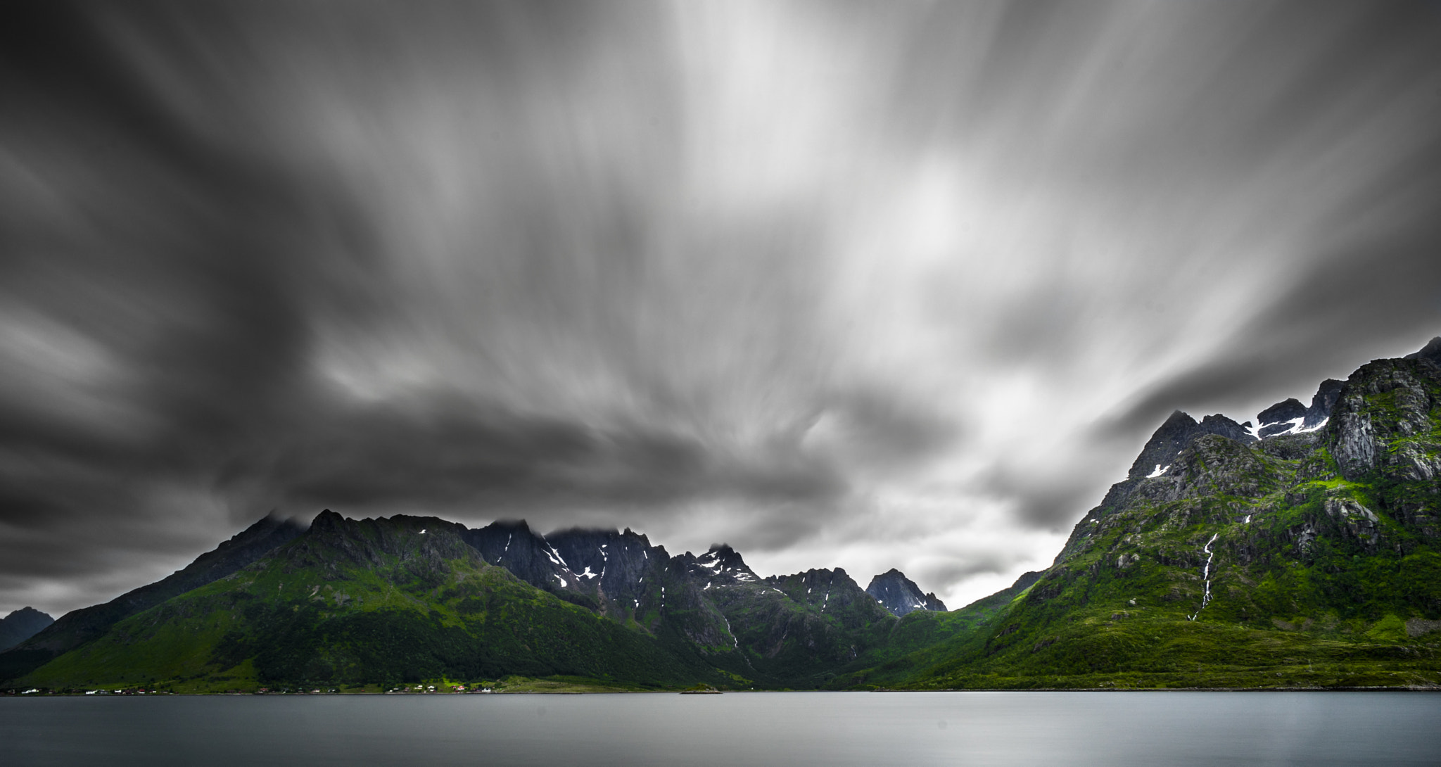 Sony a7 + Sony 20mm F2.8 sample photo. Austrefjorden photography