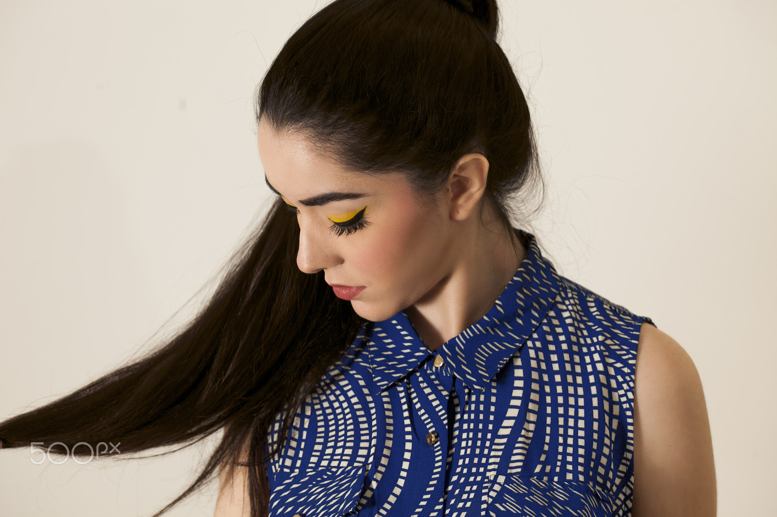 Sigma 105mm F2.8 EX DG OS HSM sample photo. Her hair photography