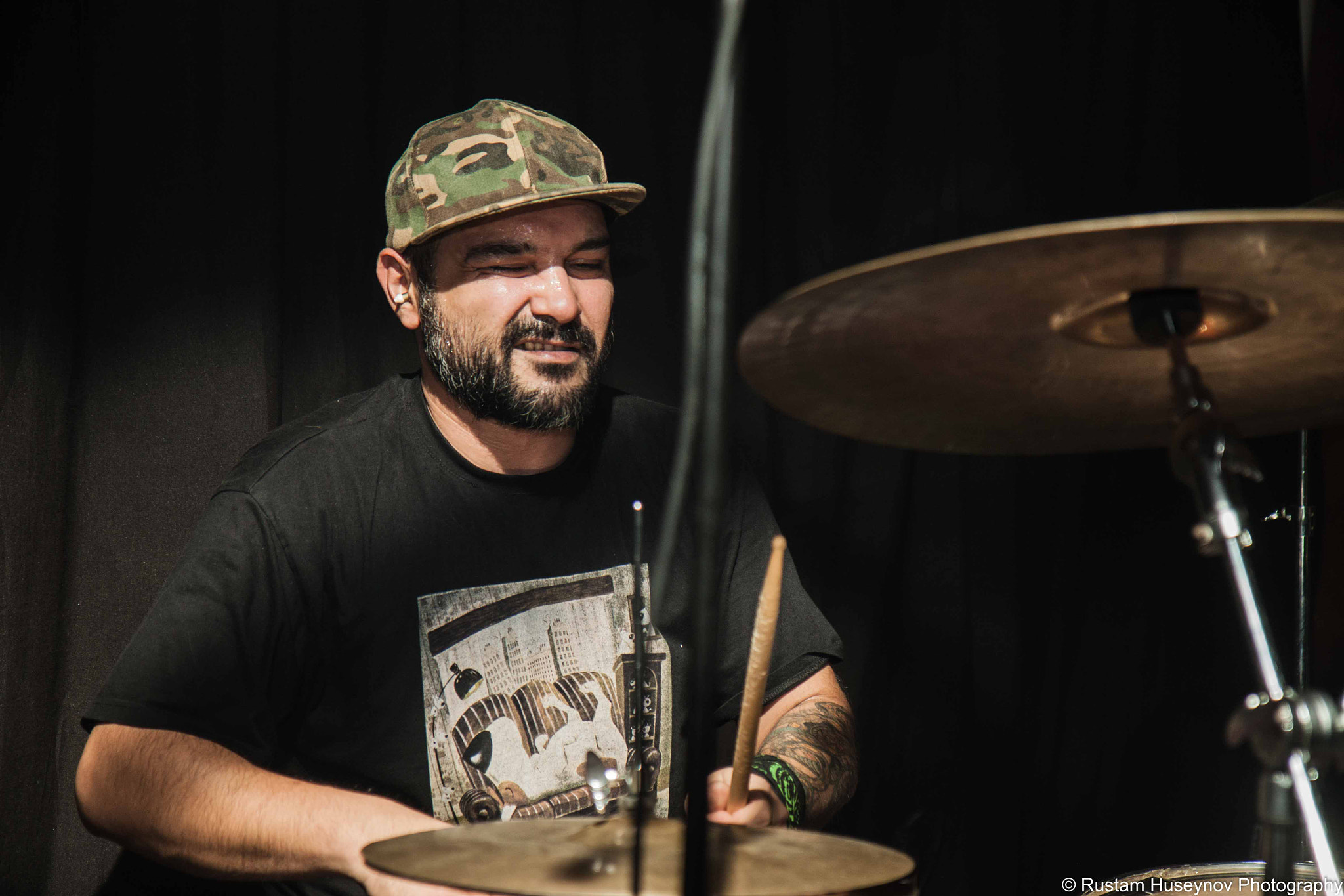 Canon EF-S 17-55mm F2.8 IS USM sample photo. Drummer photography