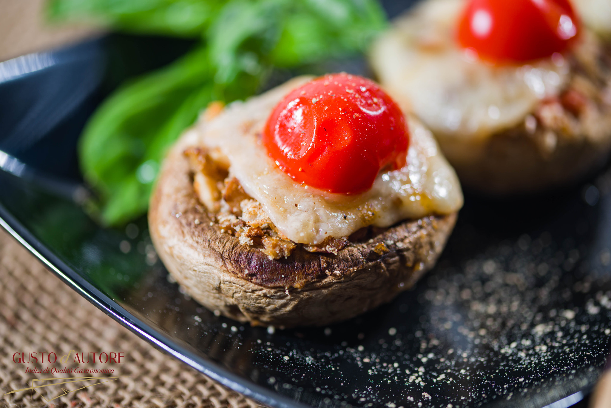 Sigma 105mm F2.8 EX DG OS HSM sample photo. Funghi ripieni photography