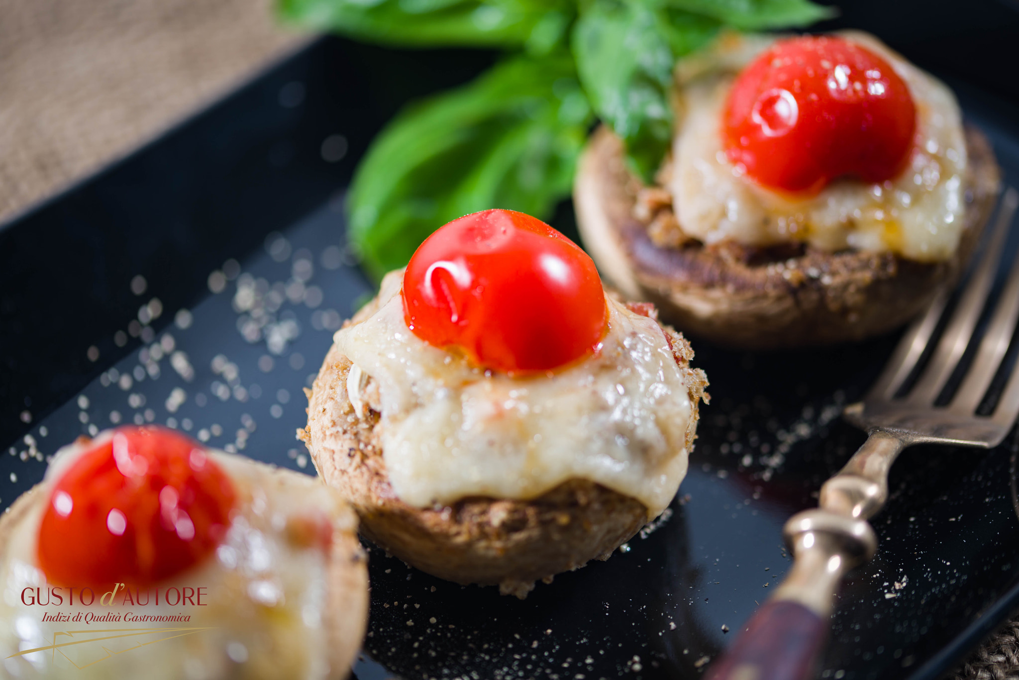 Sigma 105mm F2.8 EX DG OS HSM sample photo. Funghi ripieni photography
