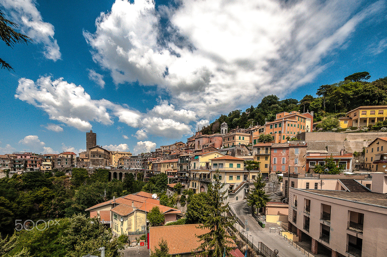 Nikon D300S sample photo. Italie-village-typique photography