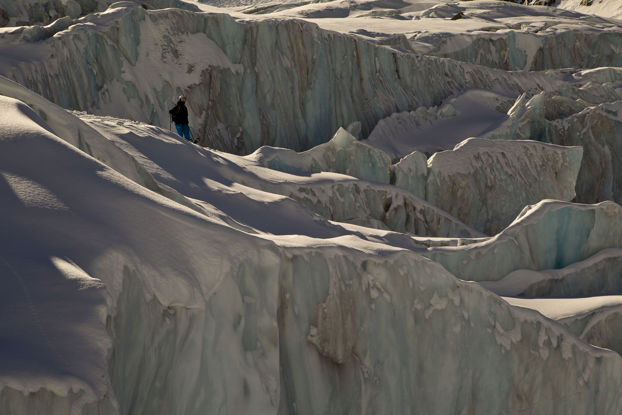 Canon EOS-1D Mark IV sample photo. Vallee blanche, mer de glace photography