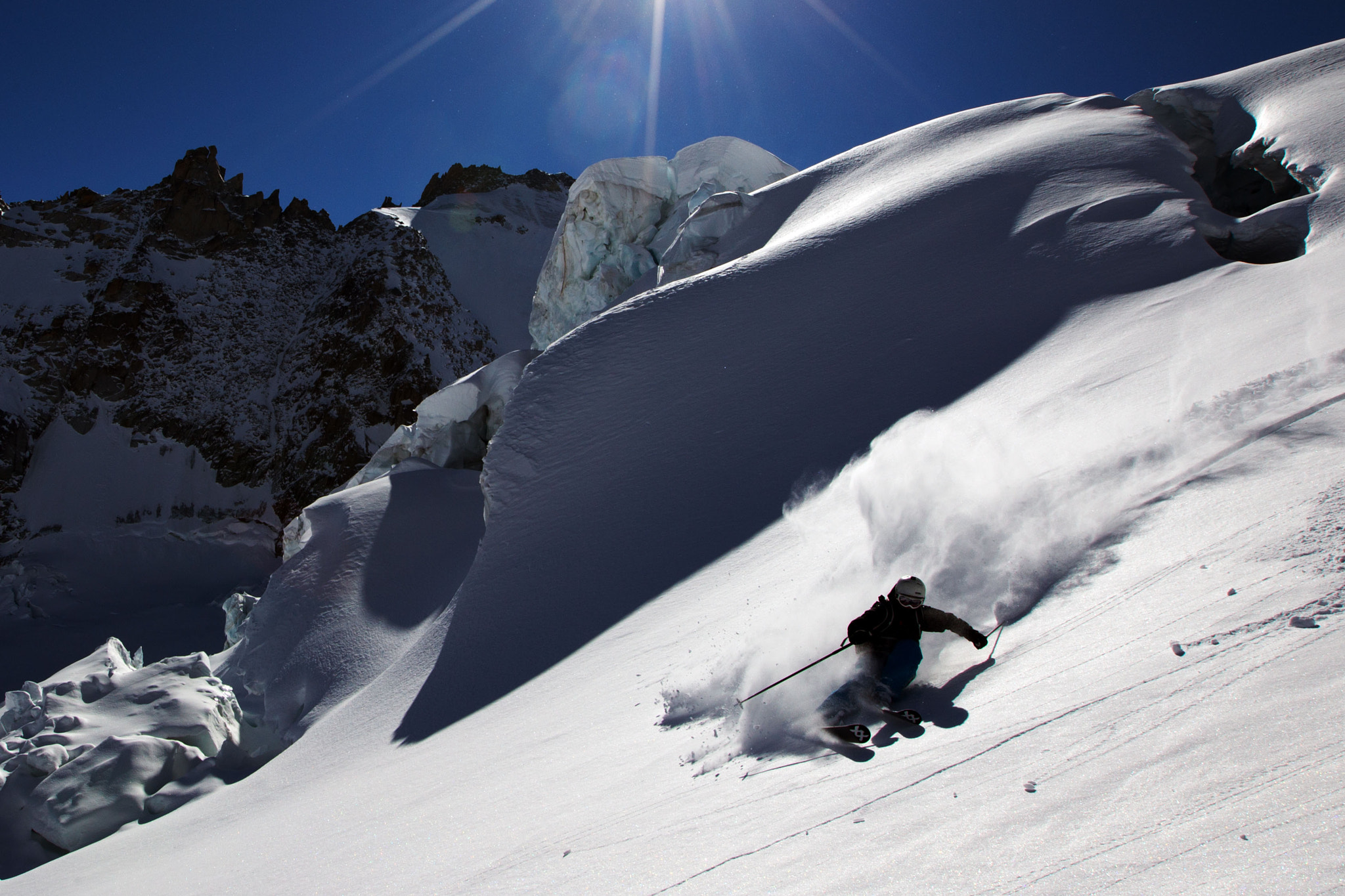 Canon EOS-1D Mark IV sample photo. Vallee blanche photography
