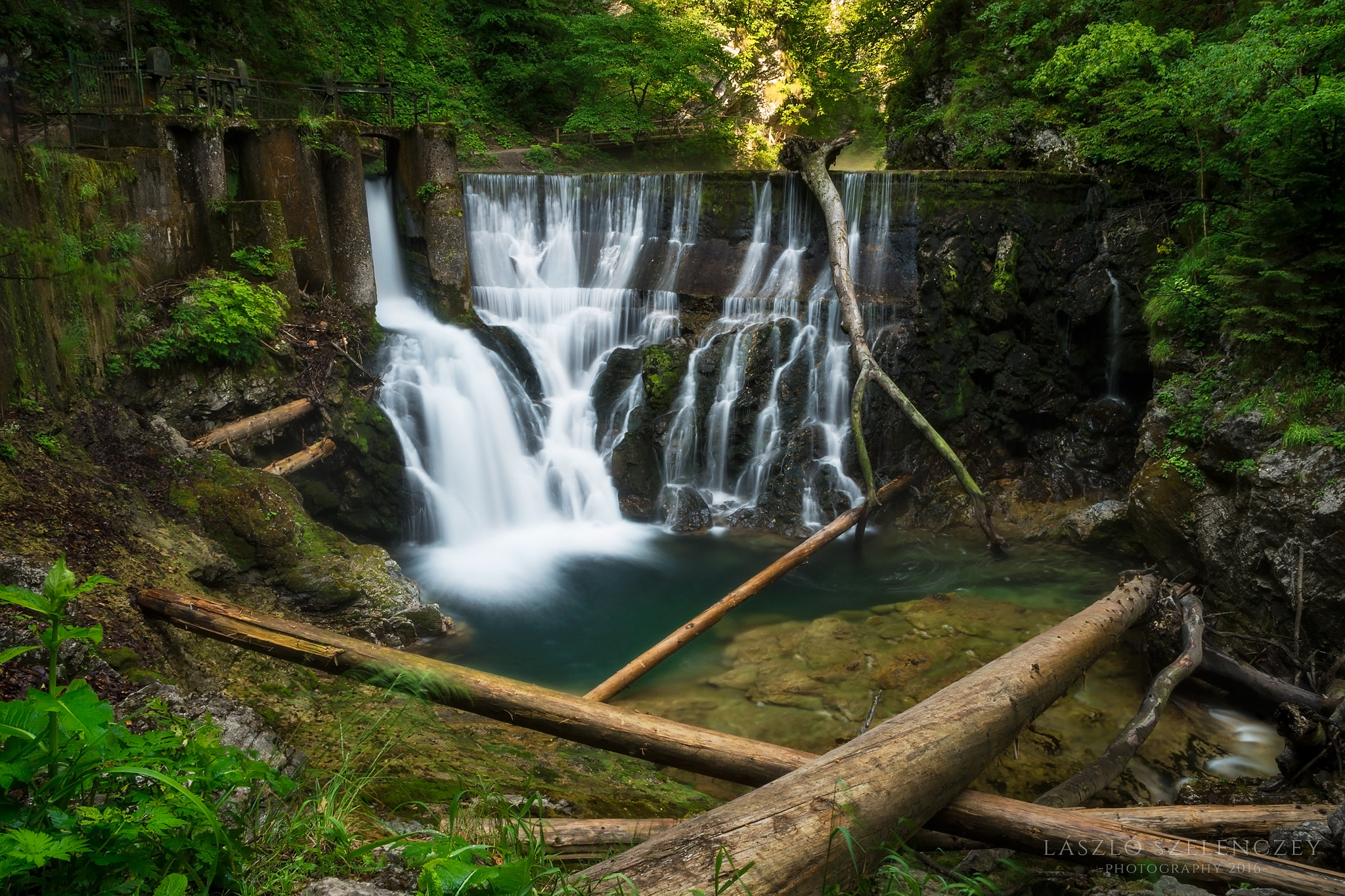 Sigma 17-50mm F2.8 EX DC HSM sample photo. Dam waterfall photography