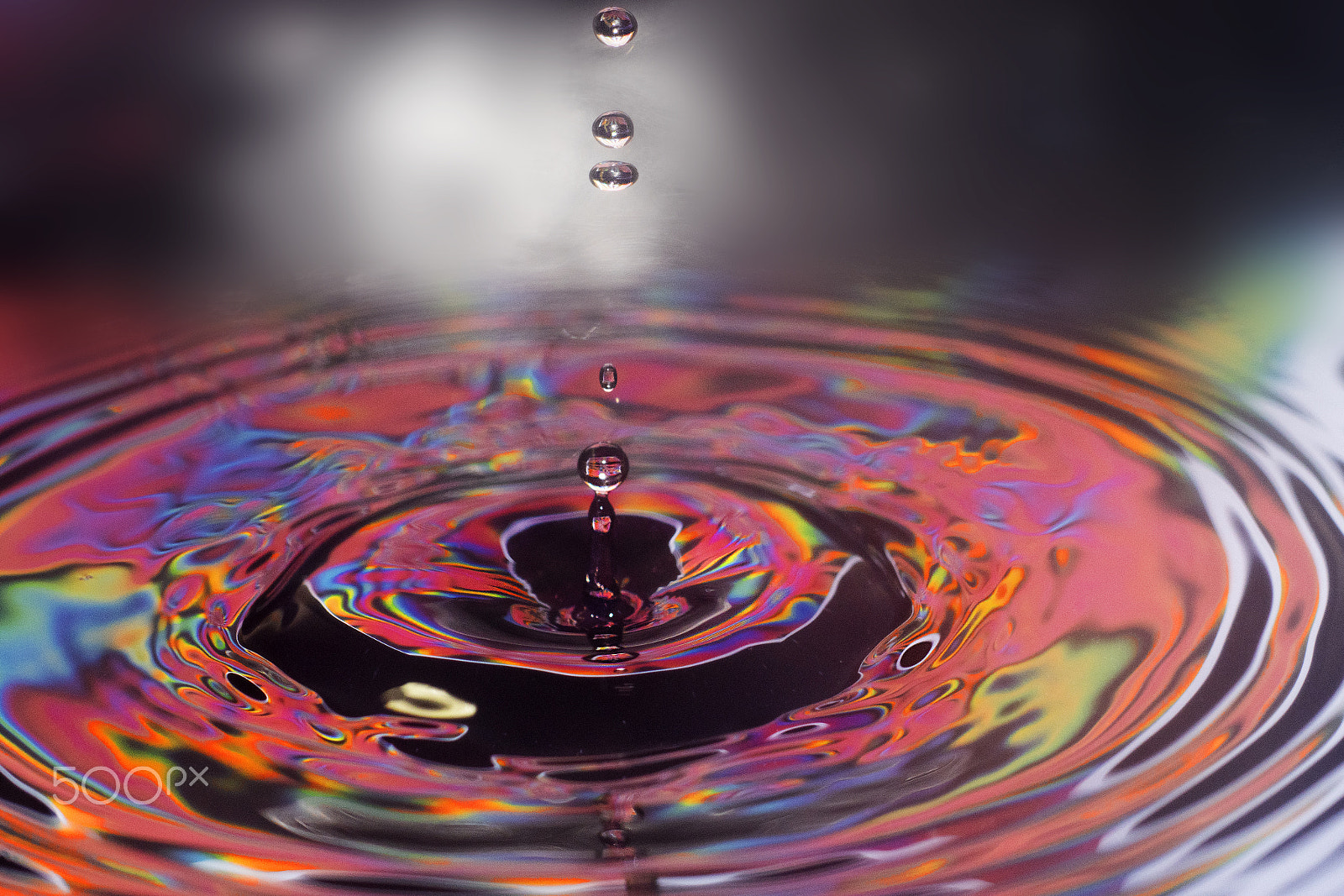 Nikon AF-S DX Micro Nikkor 40mm F2.8 sample photo. Drip drop colour photography