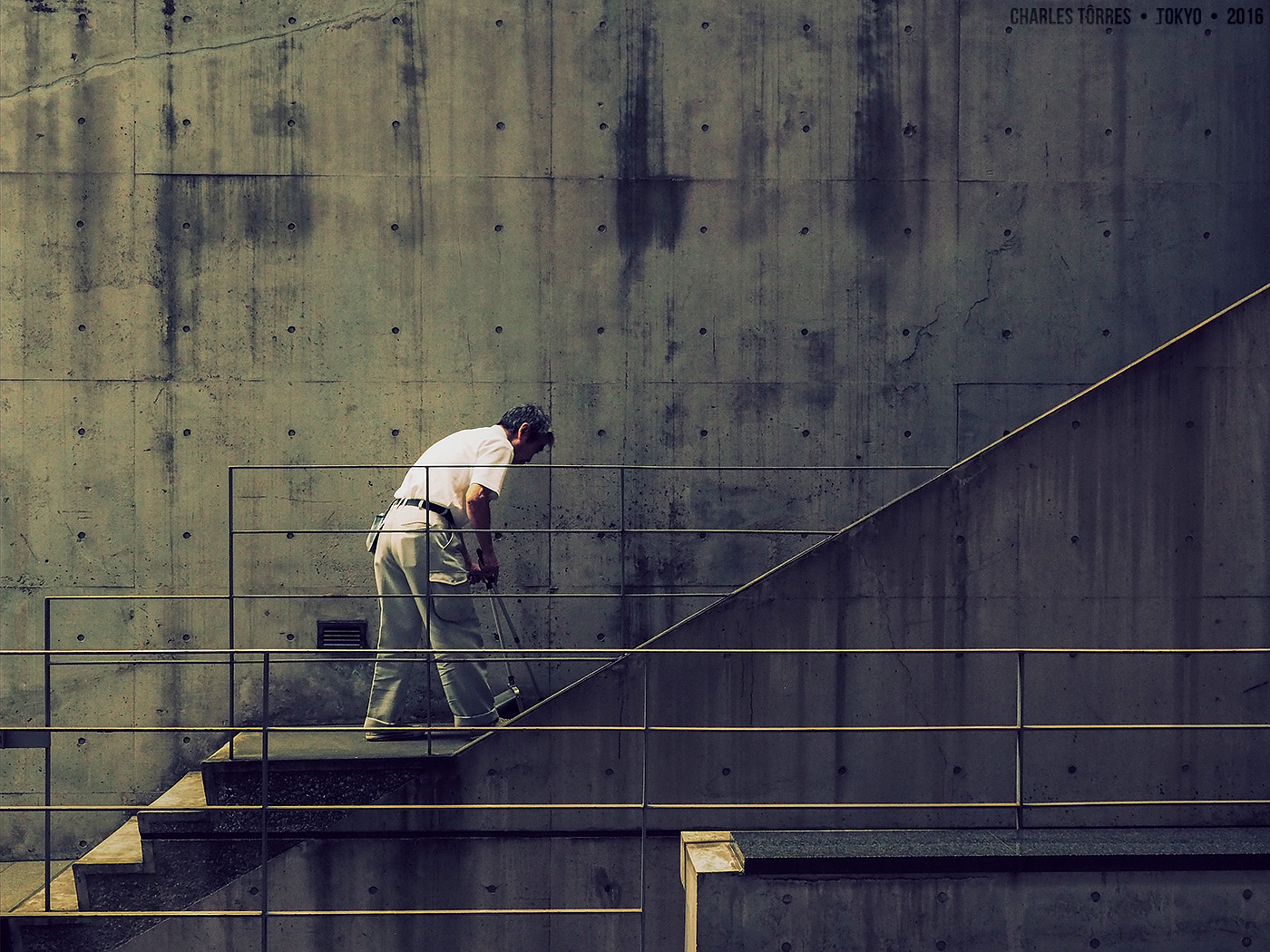 Olympus PEN-F sample photo. Tokyo lines photography