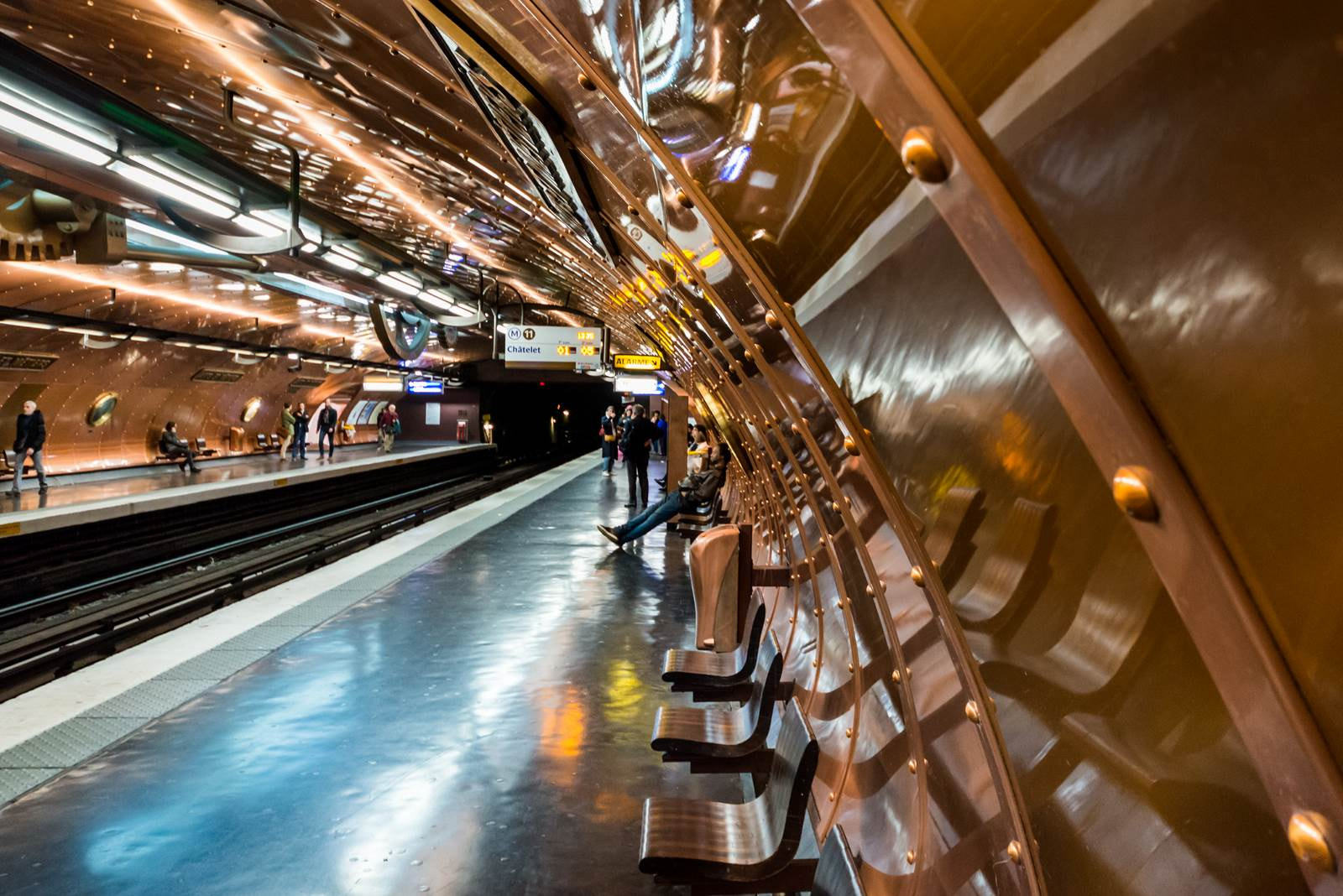 Nikon D800 + Sigma 12-24mm F4.5-5.6 II DG HSM sample photo. Underground paris #2 photography