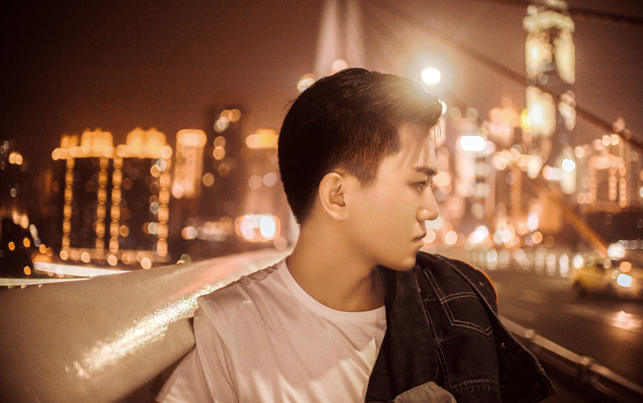 Nikon D700 + Nikon AF-S DX Nikkor 35mm F1.8G sample photo. Night！ photography