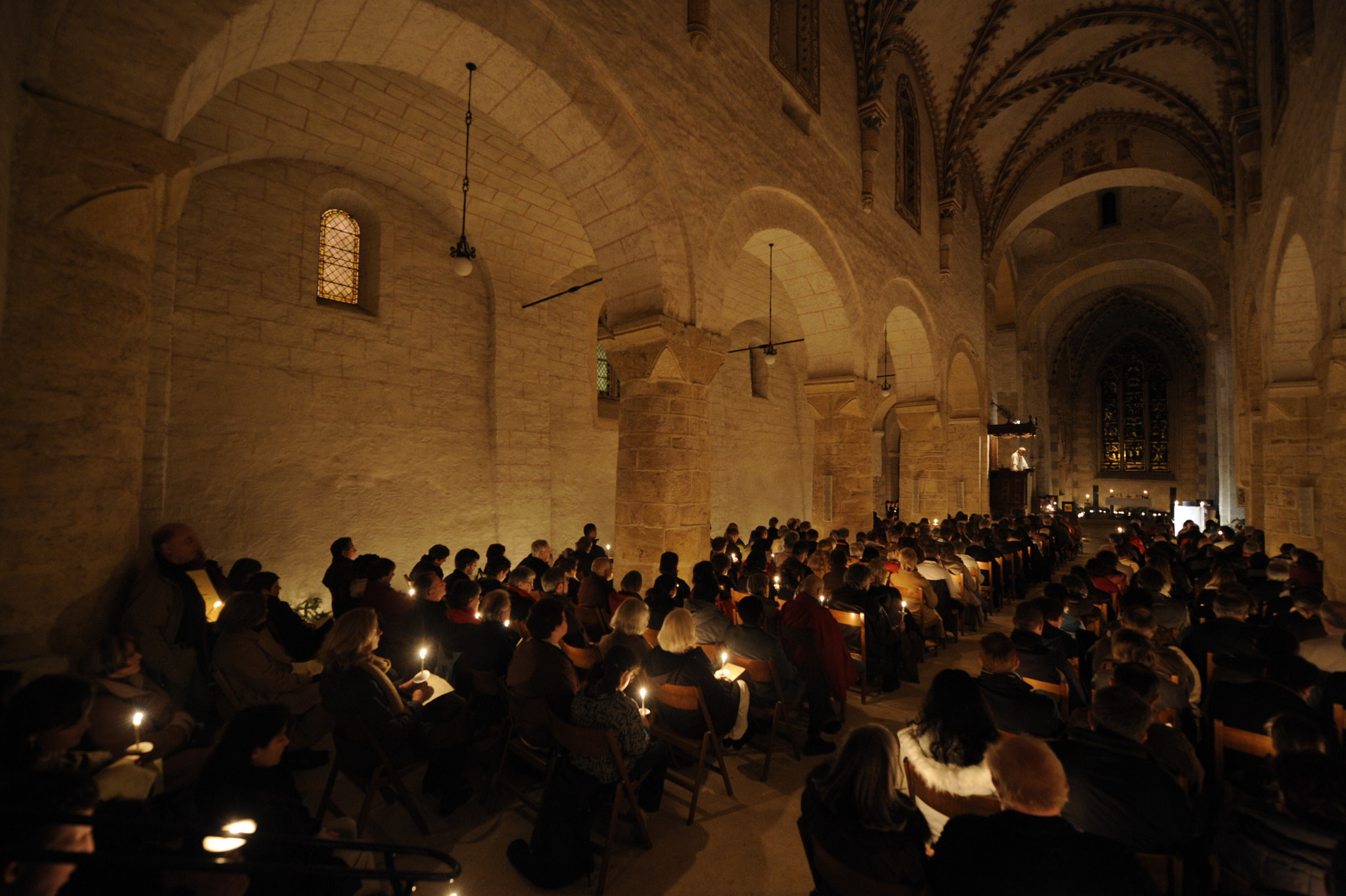Nikon D3 sample photo. Clunic romainmôtier abbey photography