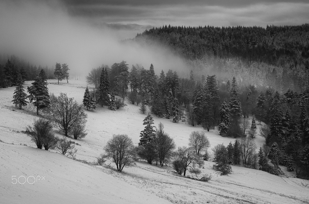 HD Pentax DA 55-300mm F4.0-5.8 ED WR sample photo. Breath of winter photography