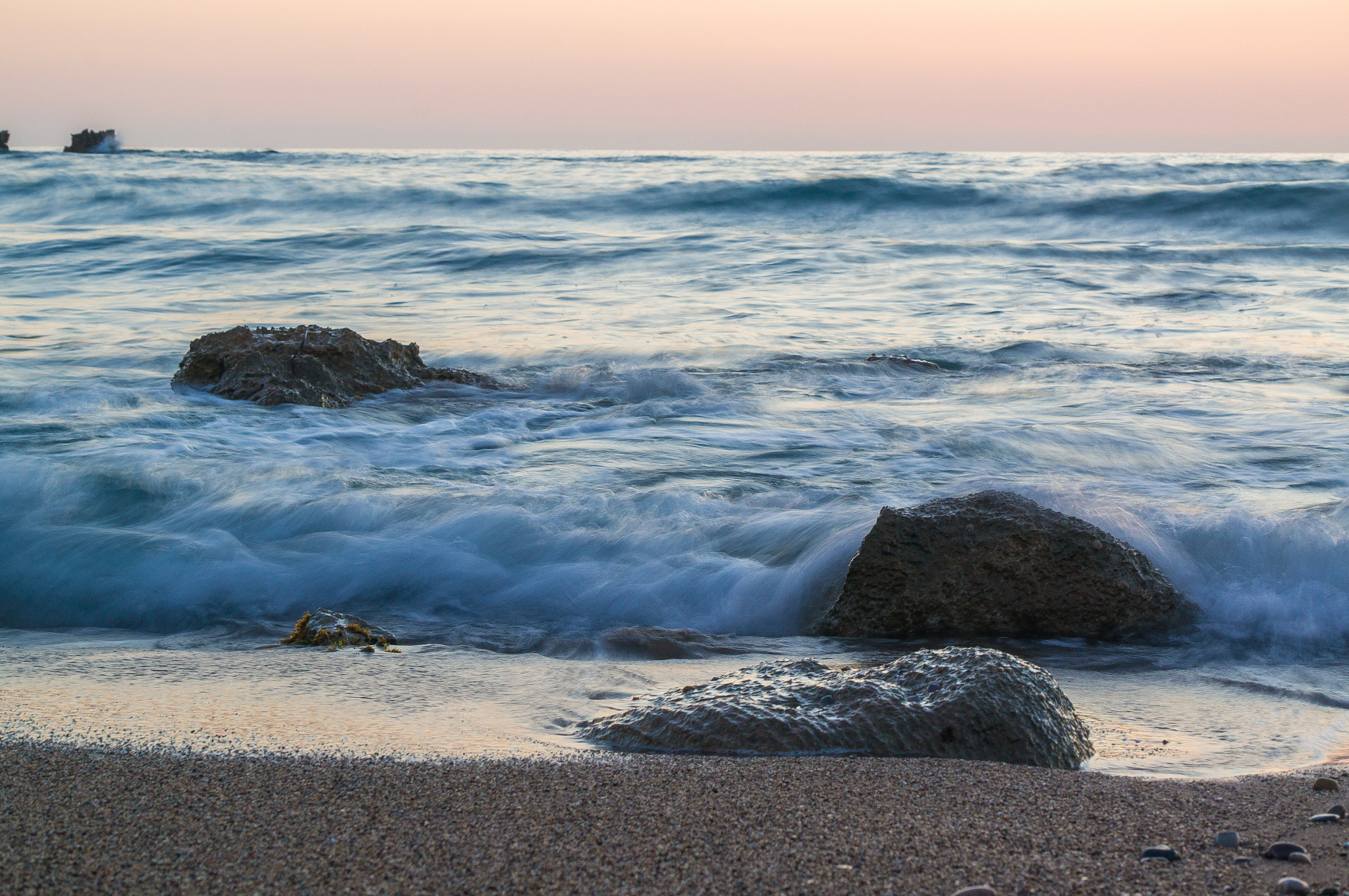 Sony Alpha NEX-5R sample photo. Sunset at sea photography