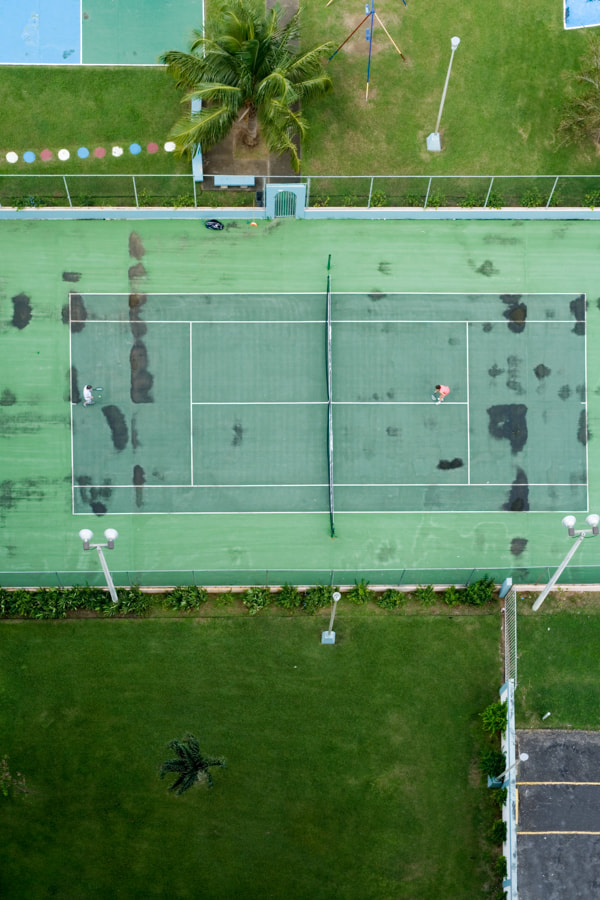 Canon EOS 5D sample photo. Tennis court photography