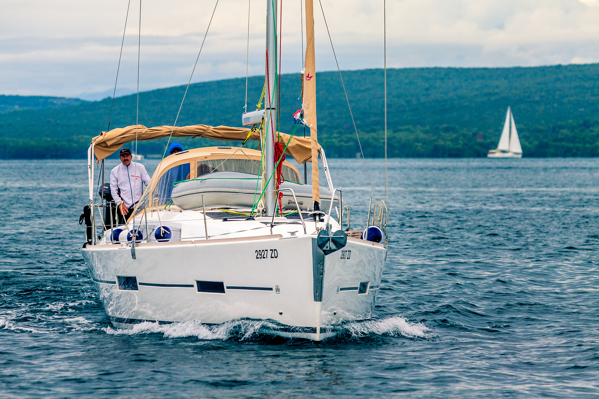 Canon EF 70-200mm F2.8L USM sample photo. Sailing boat photography