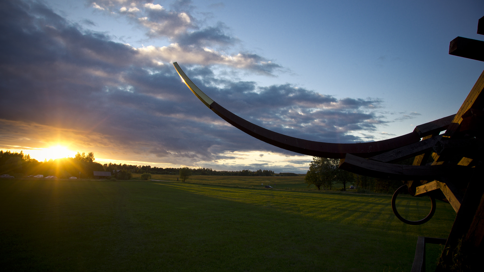 Sony SLT-A55 (SLT-A55V) sample photo. Bull ship at the sunset photography