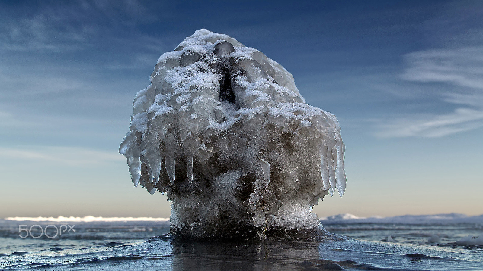 Nikon D5000 sample photo. Winter sketches on the bank of baltic photography