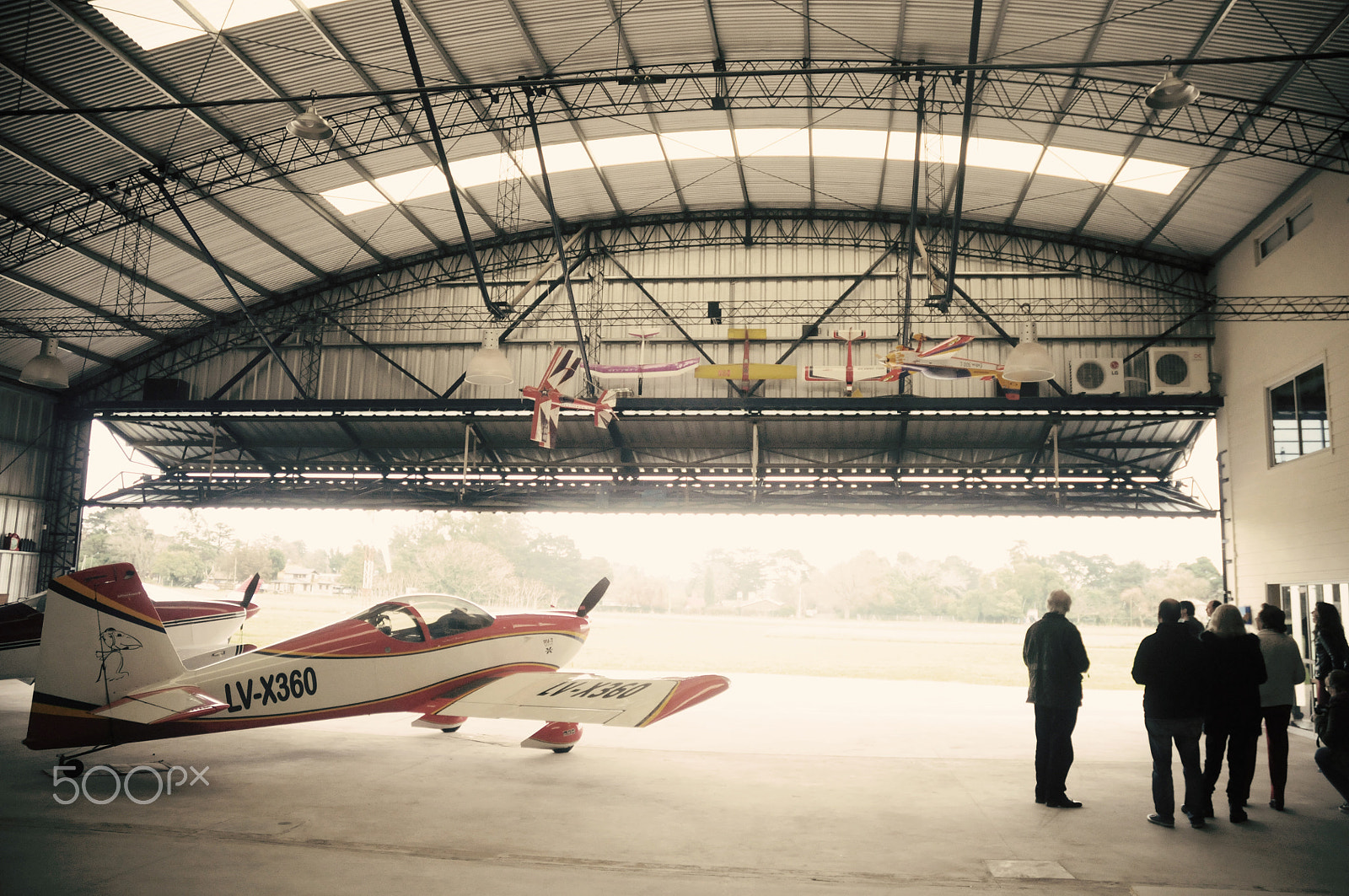 Nikon D300S sample photo. Hangar photography