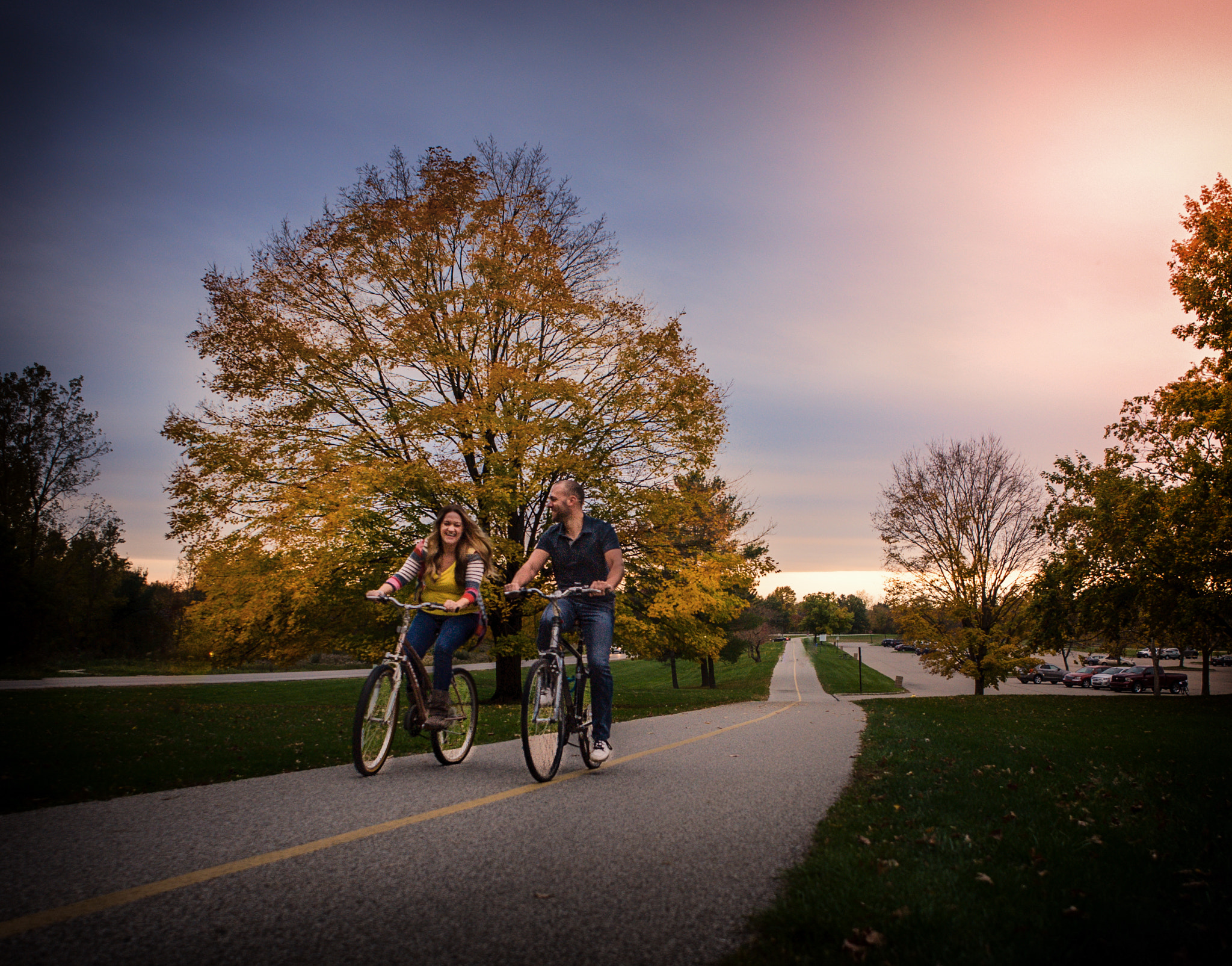 Nikon D3 + Nikon AF Nikkor 24mm F2.8D sample photo. A bike ride ! photography