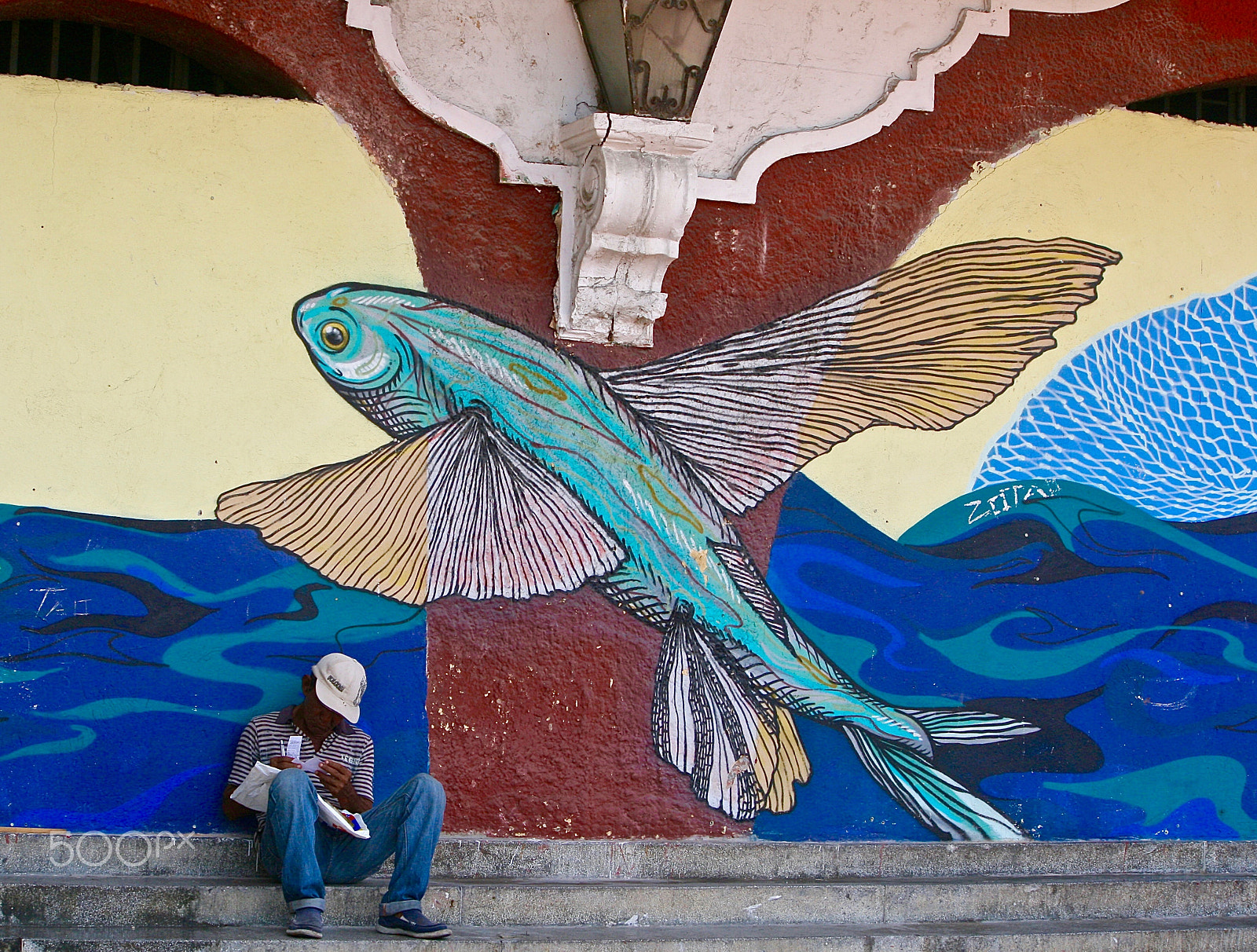 Canon EOS 400D (EOS Digital Rebel XTi / EOS Kiss Digital X) sample photo. Cartagena street art photography