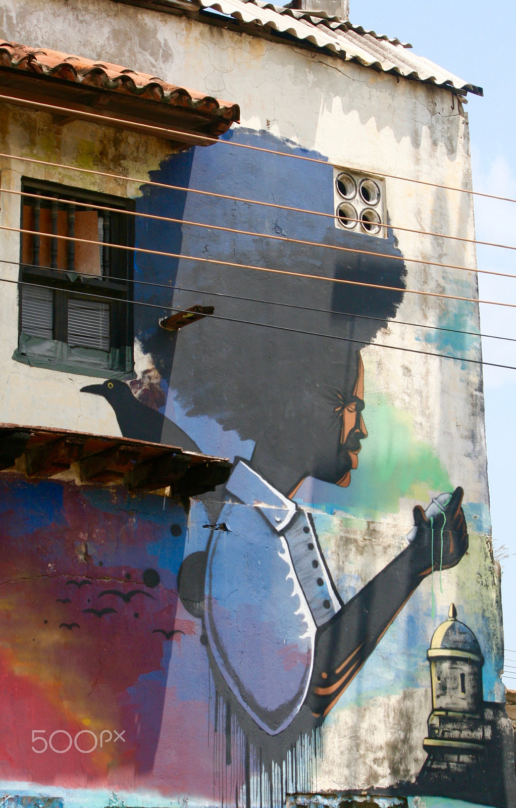 Canon EOS 400D (EOS Digital Rebel XTi / EOS Kiss Digital X) sample photo. Cartagena street art photography