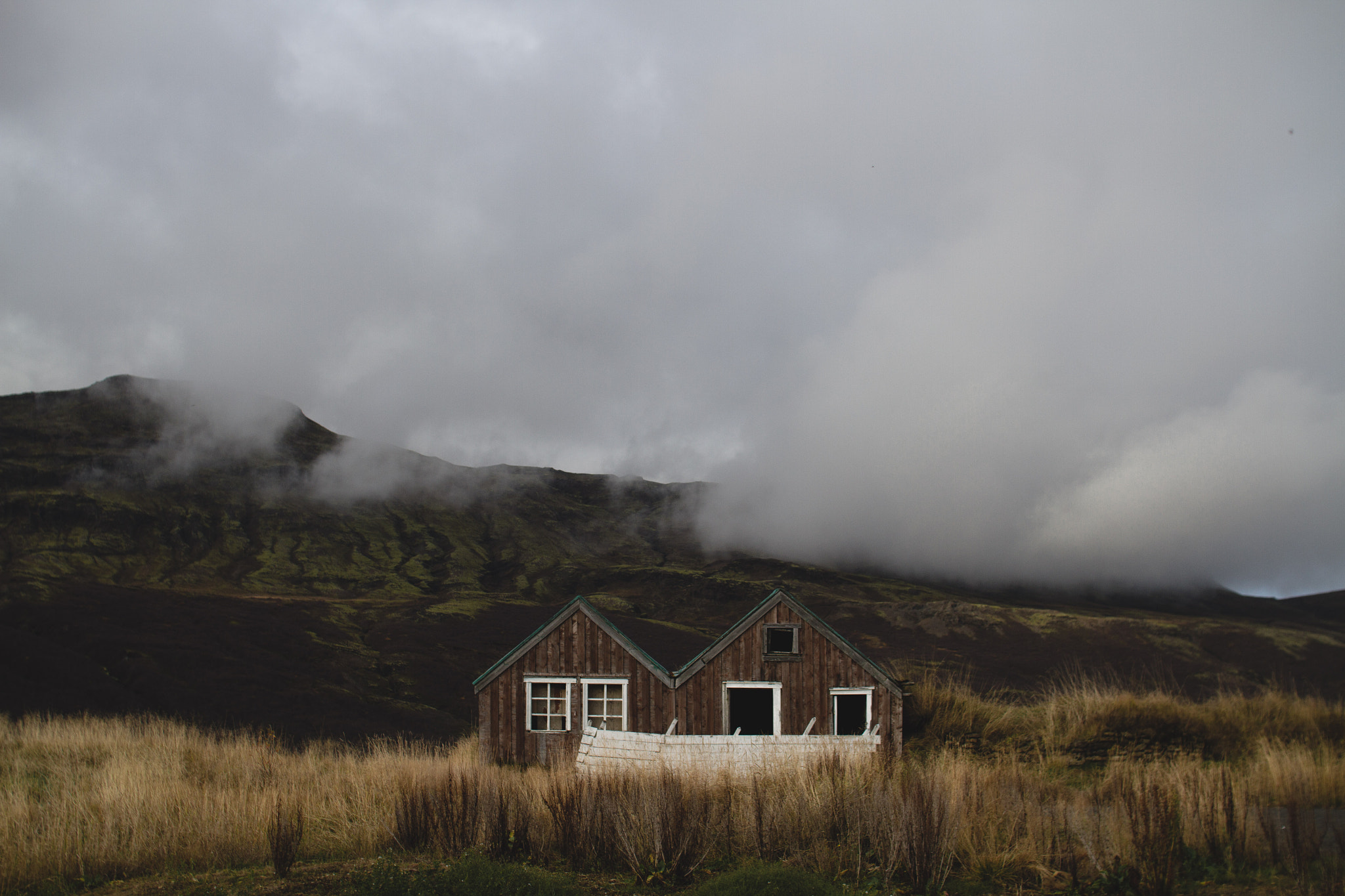 Sigma 30mm f/1.4 DC HSM sample photo. Rural housing - iceland photography