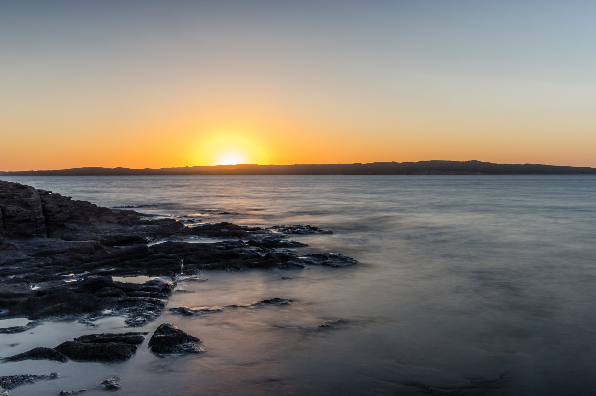 Pentax smc DA 12-24mm F4.0 ED AL (IF) sample photo. Sunset in calasetta photography