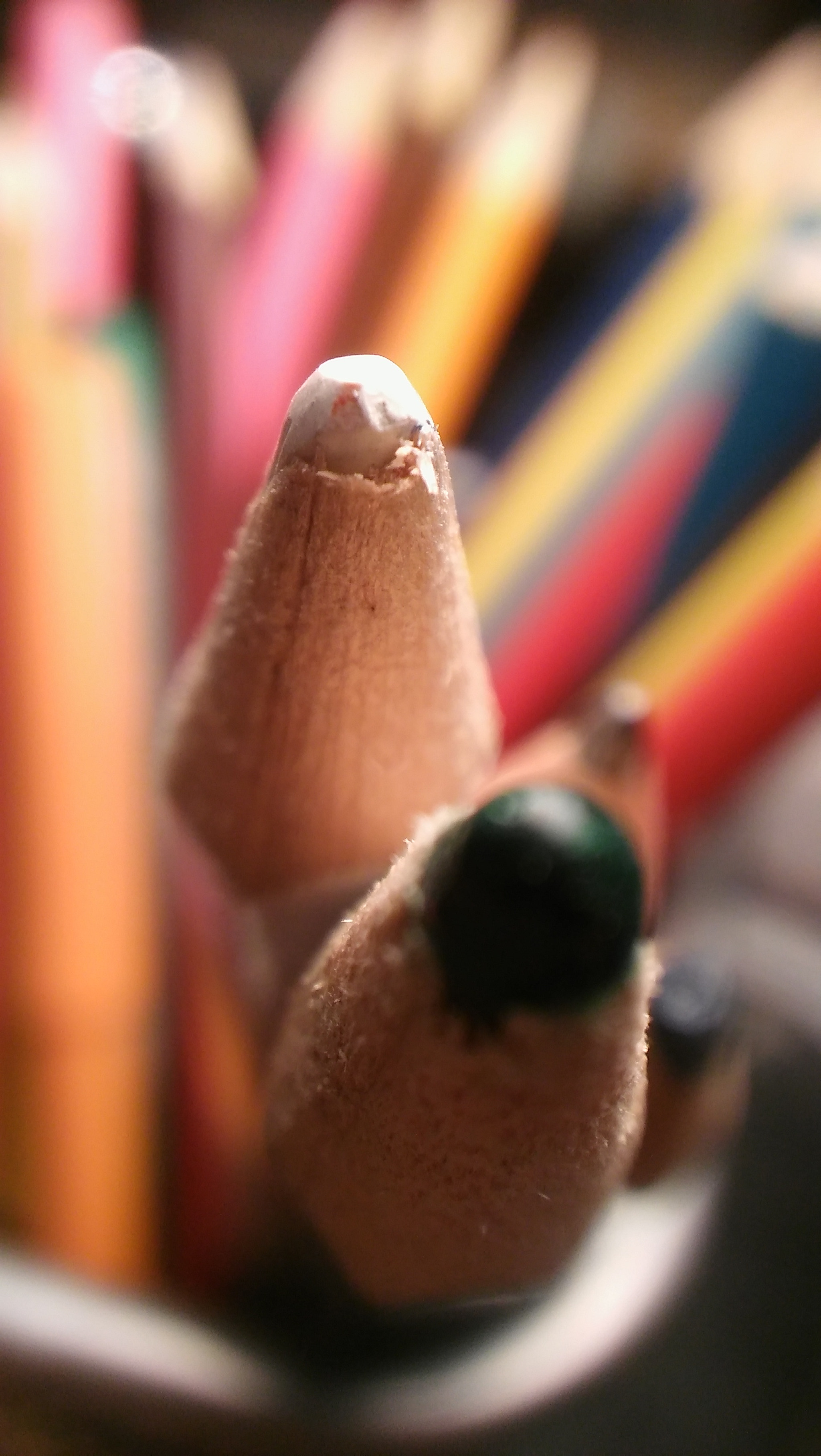 LG SPIRIT 4G LTE sample photo. Pencils photography