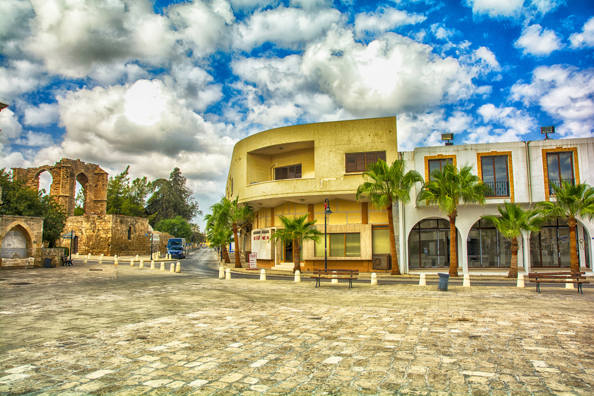 Nikon D5200 + Tamron SP AF 17-50mm F2.8 XR Di II VC LD Aspherical (IF) sample photo. Famagusta city photography