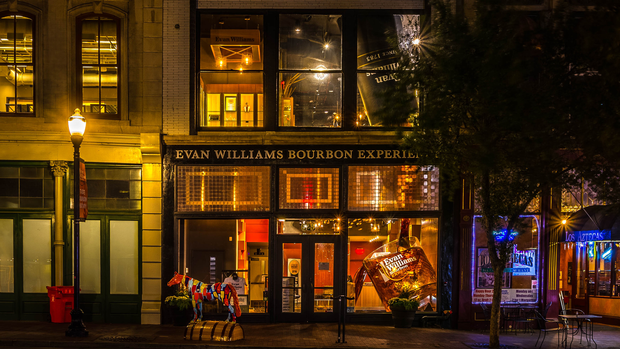 Nikon AF-S Nikkor 18-35mm F3.5-4.5G ED sample photo. Evan williams bourbon experience photography