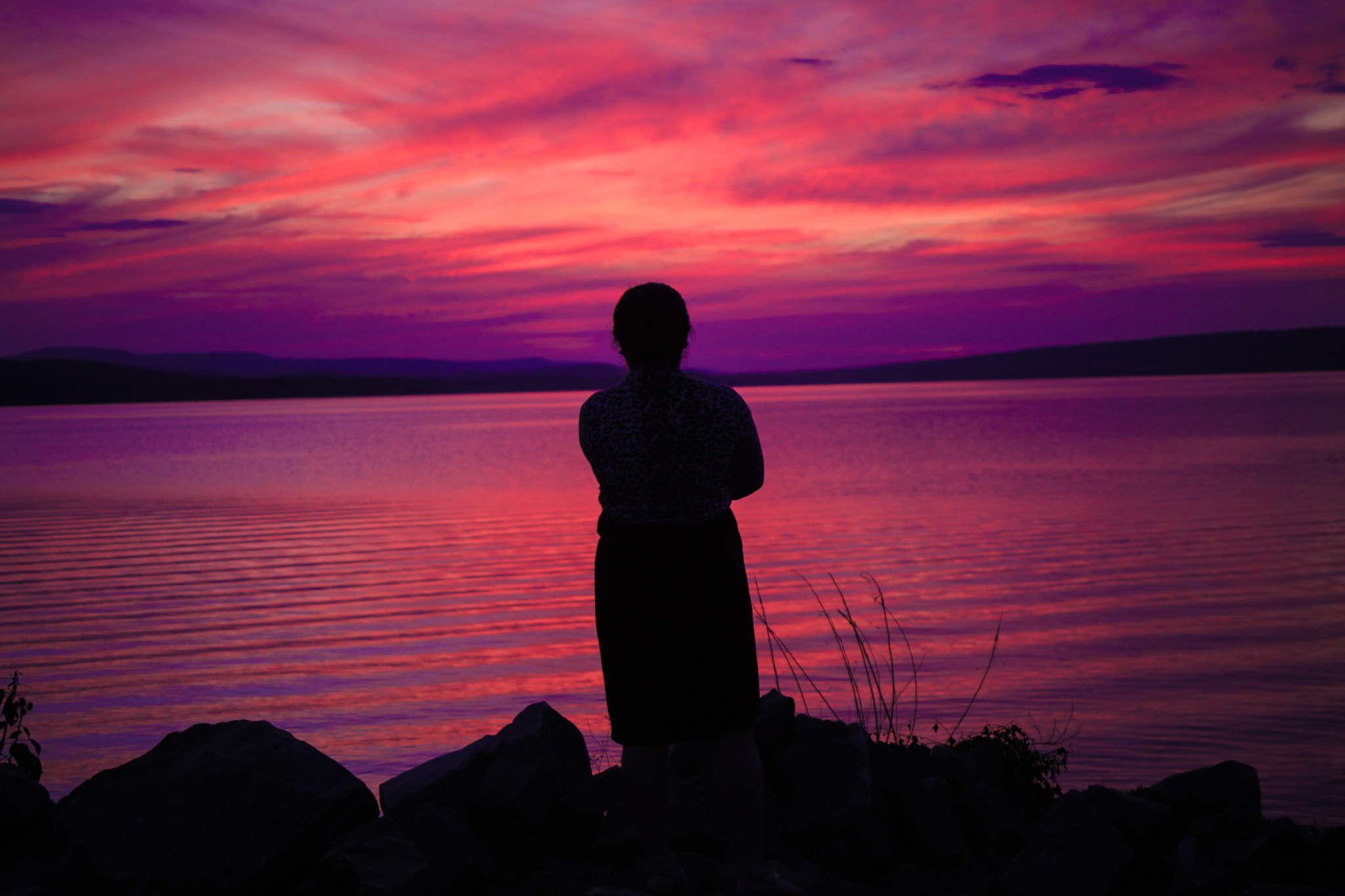 Canon EF 28-80mm f/3.5-5.6 USM sample photo. Sunset photography